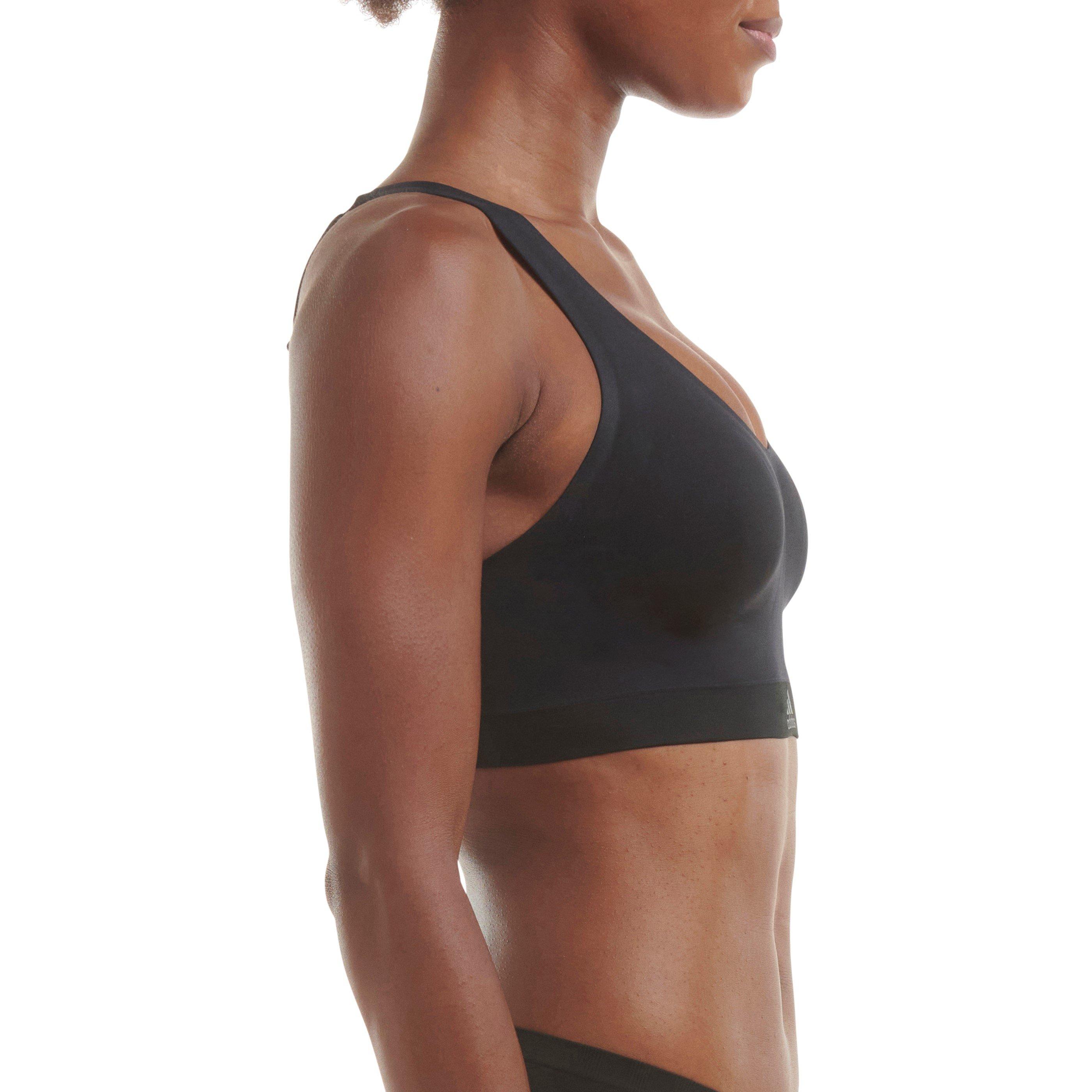 Black - adidas - Sport Micro cut free bra - 3