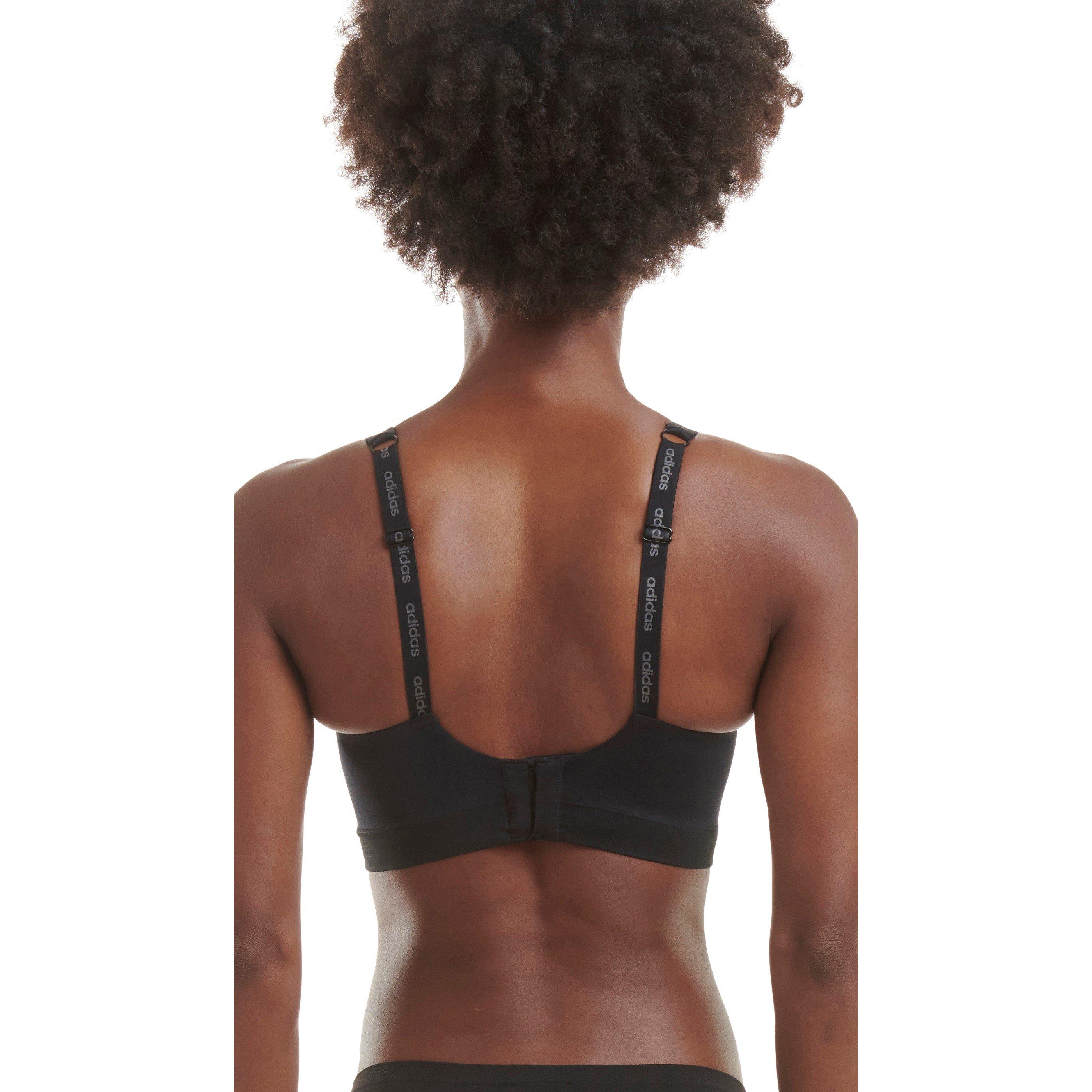 Black - adidas - Sport Micro cut free bra - 4