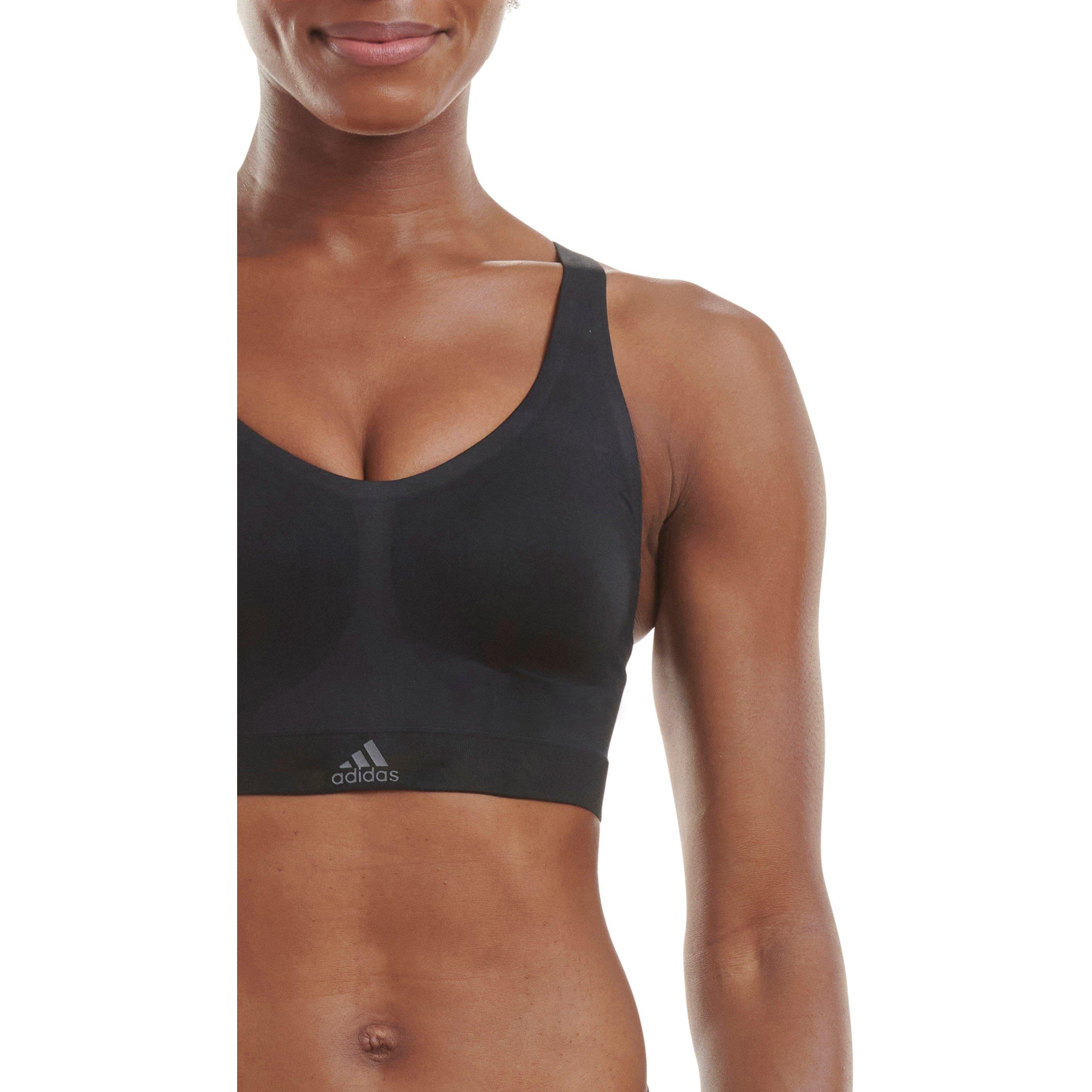Black - adidas - Sport Micro cut free bra - 5