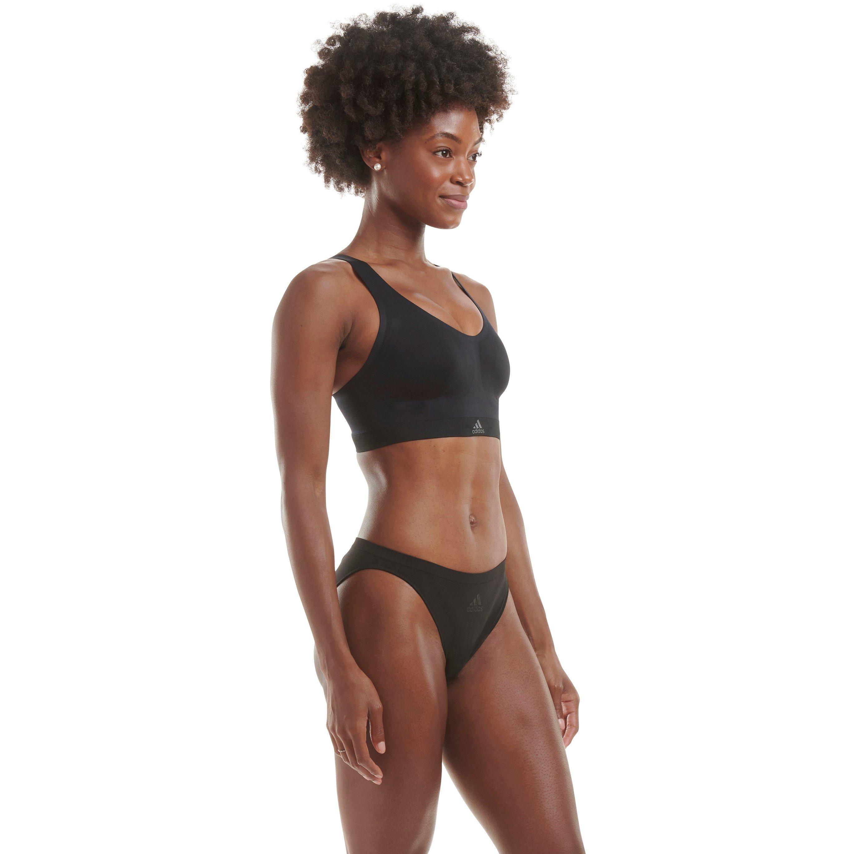 Black - adidas - Sport Micro cut free bra - 6