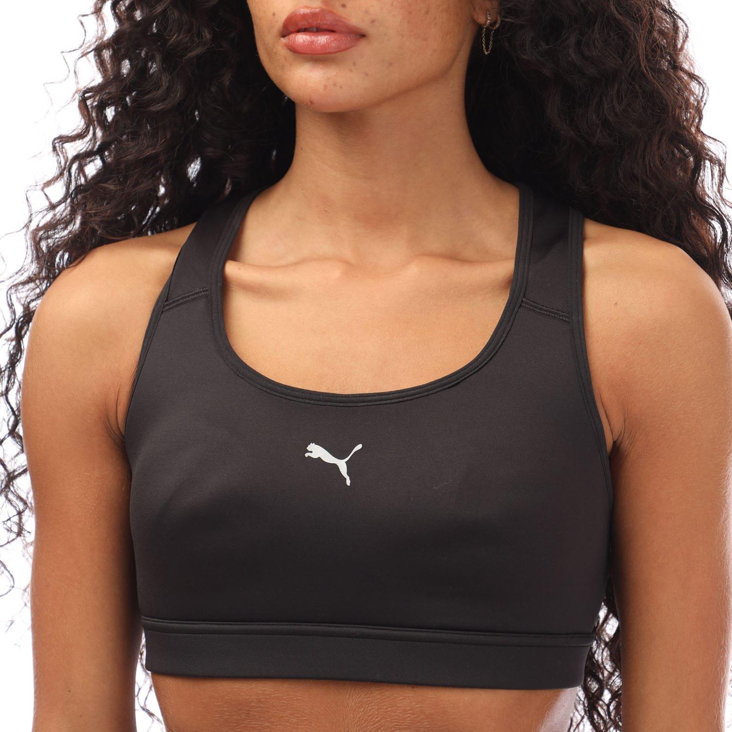 Black - Puma - 4KEEPS Running Bra - 3