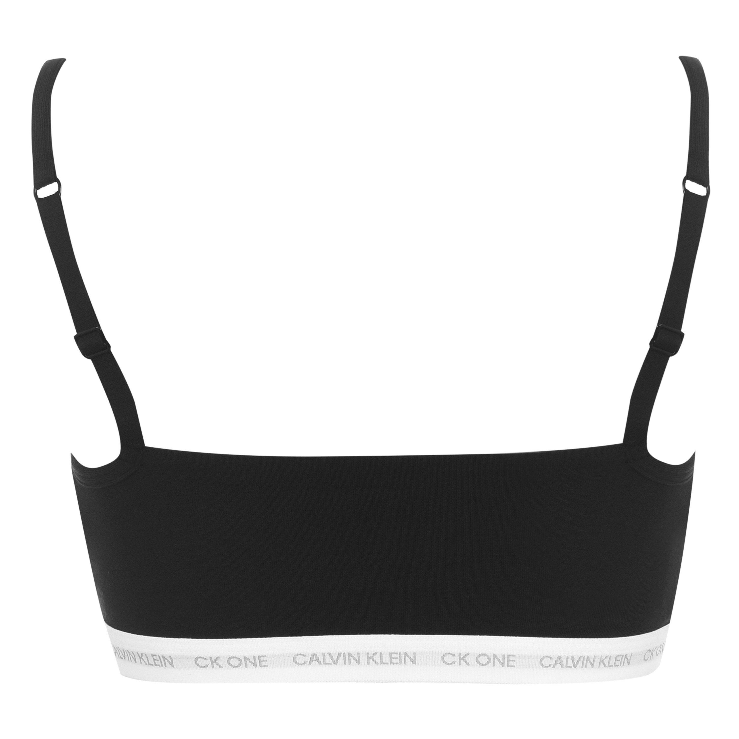 Negro 001 - Calvin Klein - 2 Pack CK One Cotton Bralettes - 5