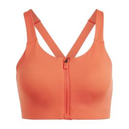 adidas TLRD Impact Luxe High Support Zip Bra Womens