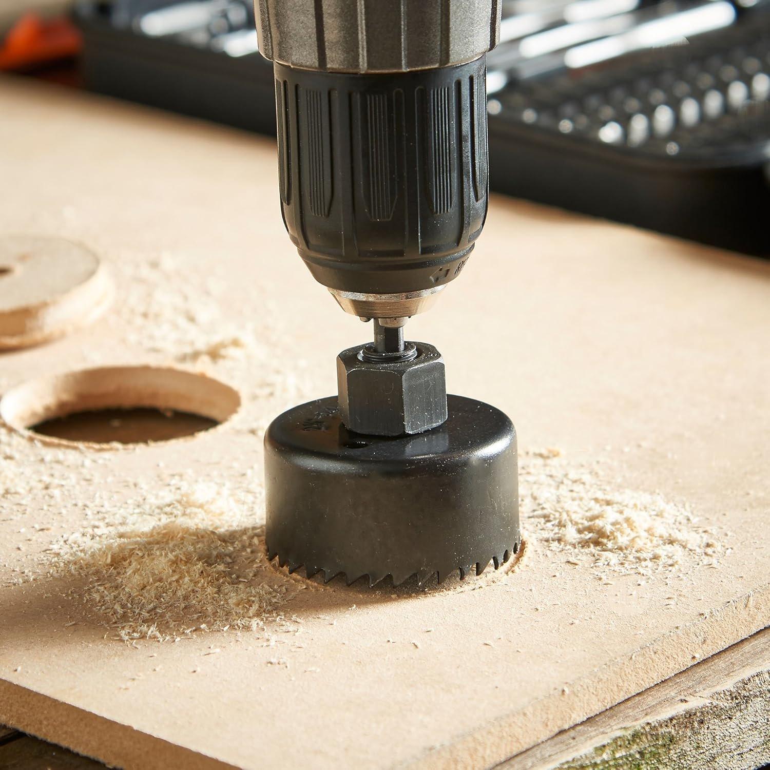 Black - VonHaus - VonHaus 246 Piece Screwdriver Bit & Drill Bit Set - 7