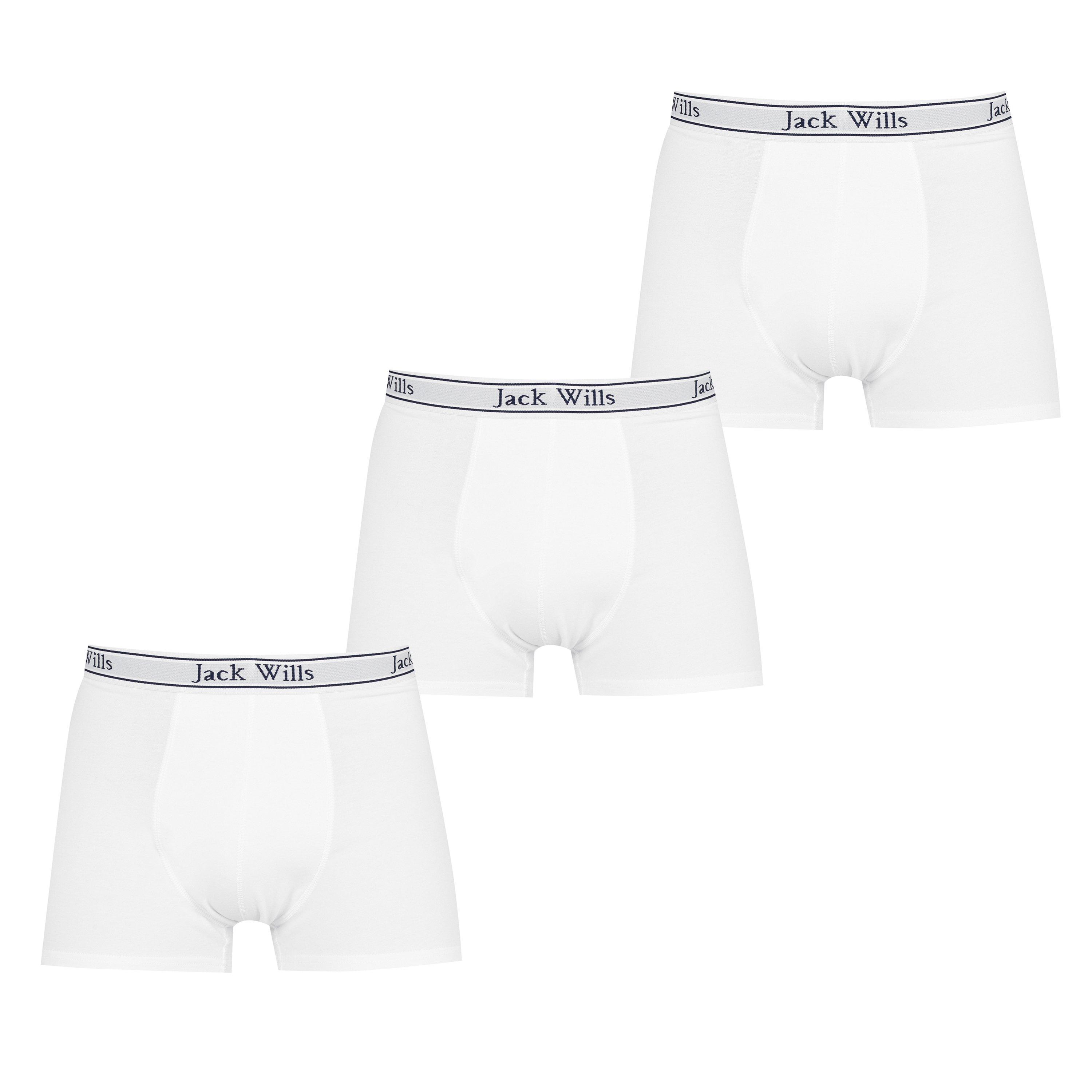 Weiß - Jack Wills - Multipack Boxers 3 Pack - 3