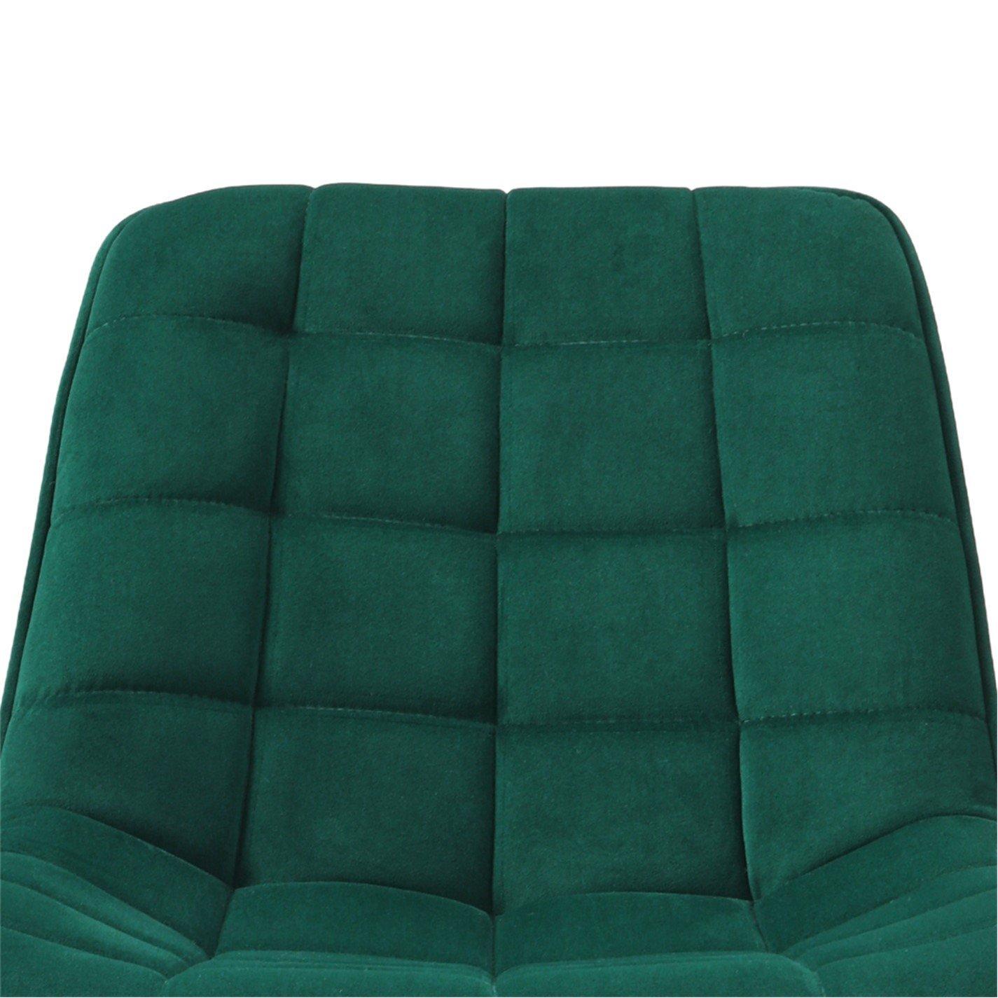 Green - Kabinet UK - 2 Set Velvet Upholstered Dining Chairs - 5