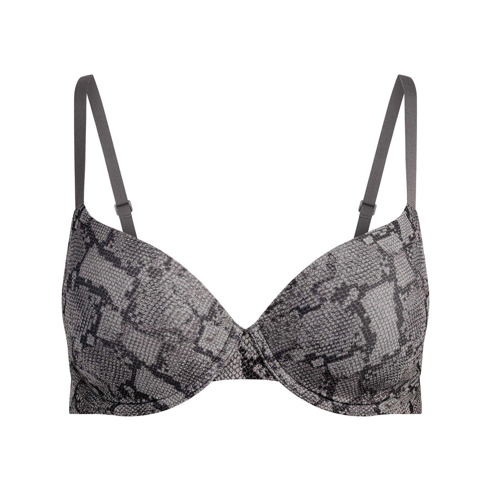 Snake Print - SKIMS - Womens Fits Everybody T-Shirt Bra - 1