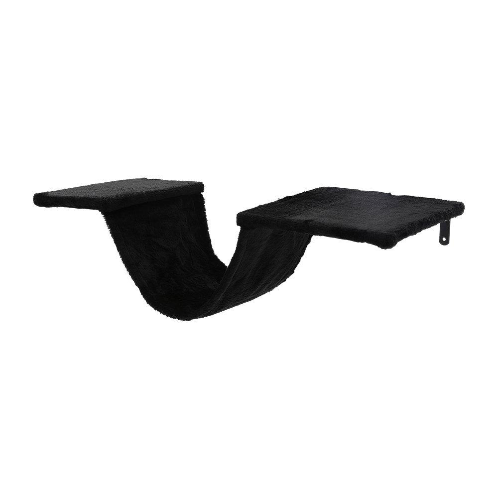 Black - KIDKID PET - Cat Tree Set with Hammock and Jumping Platform - 7