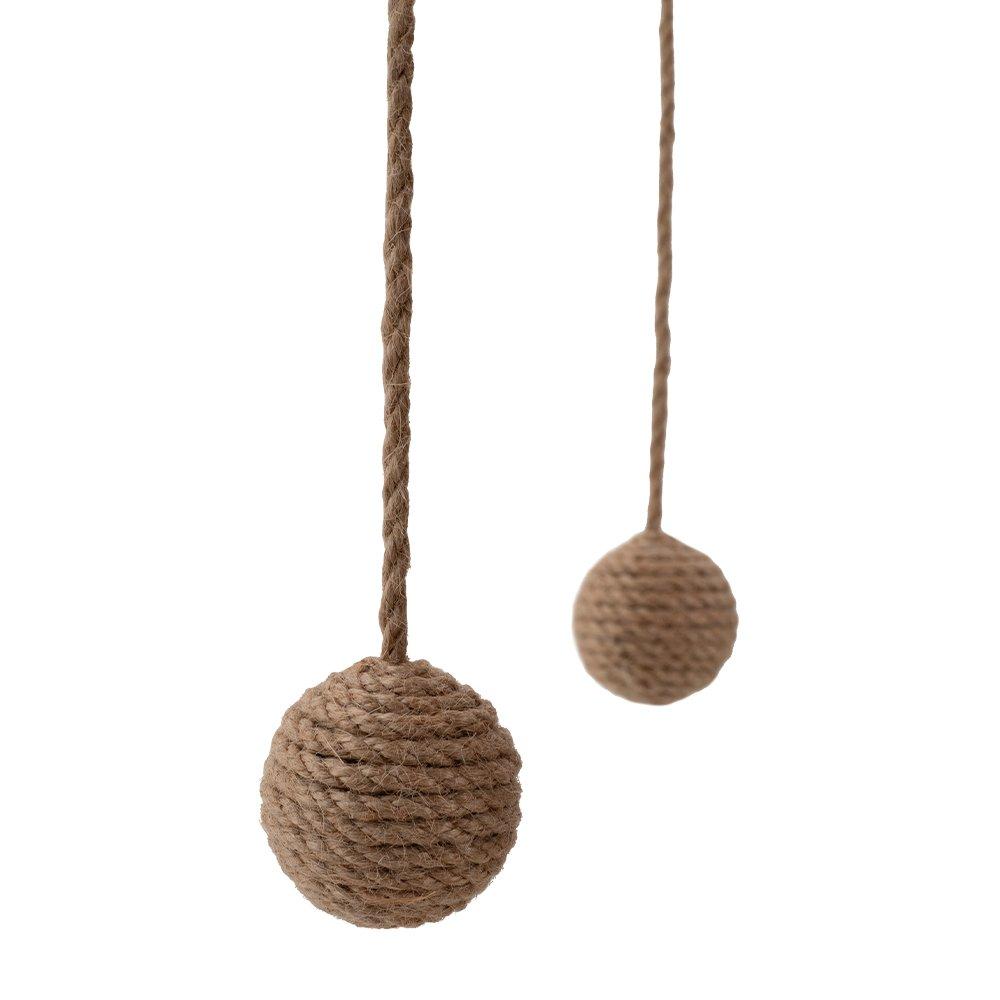 Brown And White - KIDKID PET - 2-in-1 Cat Climbing Frame Floor Lamp - 5