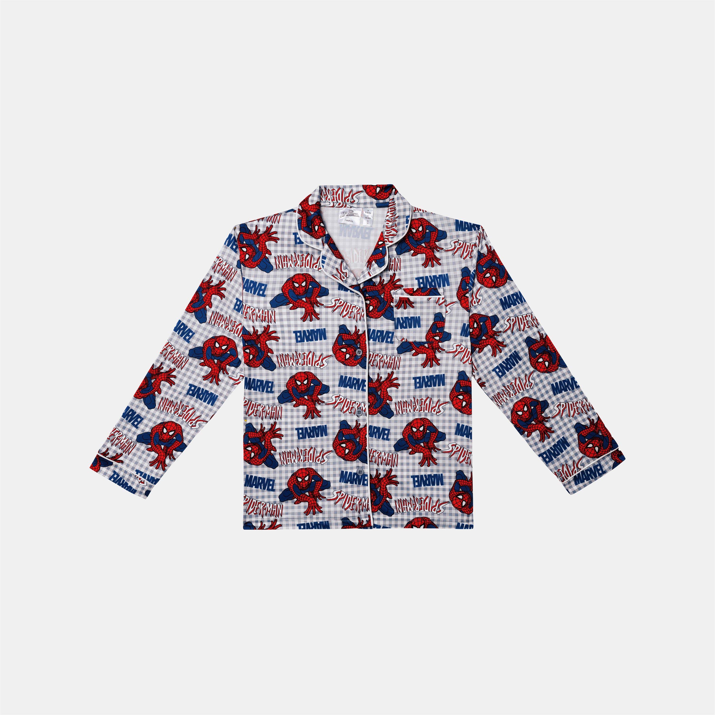Spiderman - Character - Kids Disney Button Pyjamas - 2