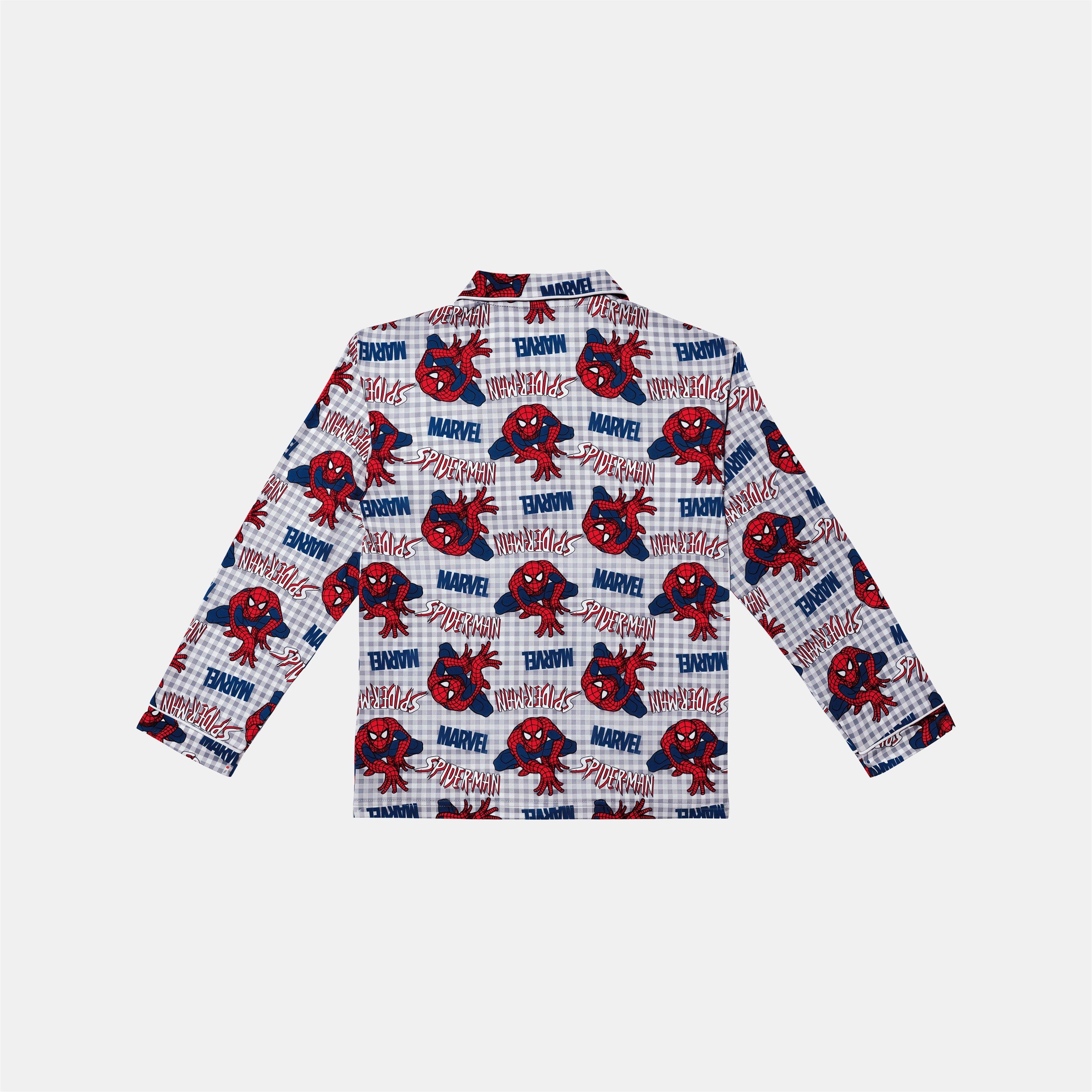 Spiderman - Character - Kids Disney Button Pyjamas - 3