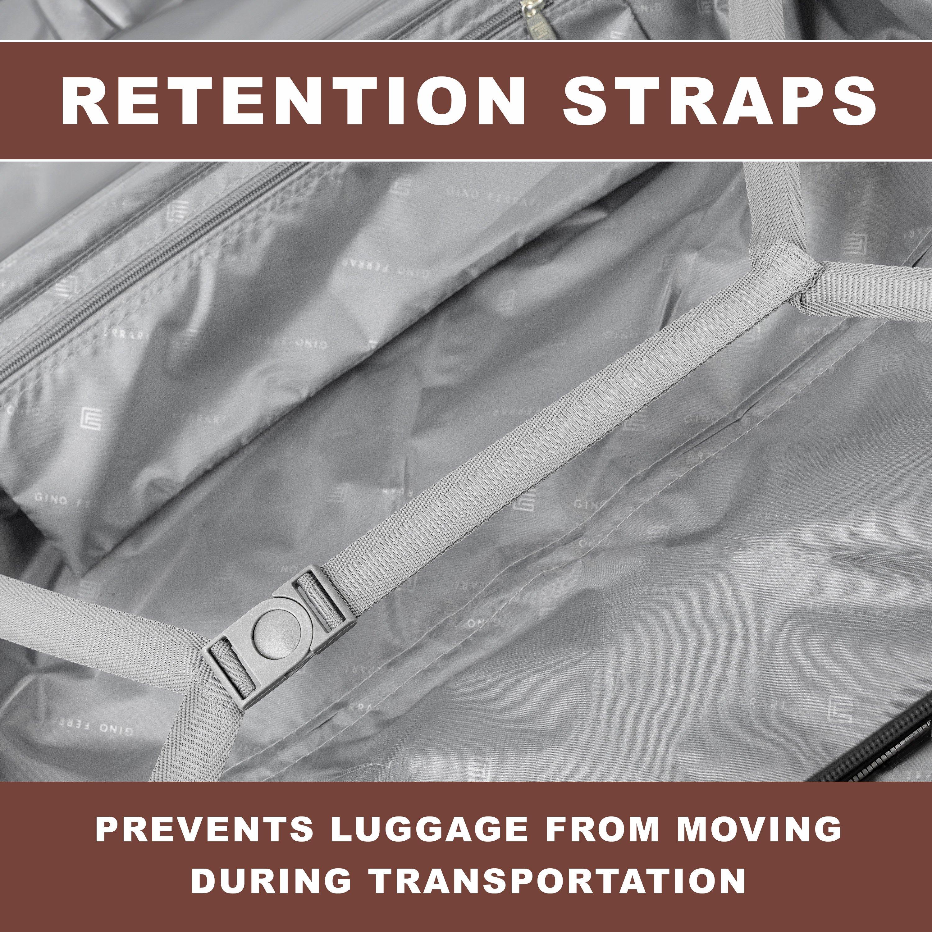 Black - Gino Ferrari - Valor lightweight Suitcase Hard Shell Luggage - 5