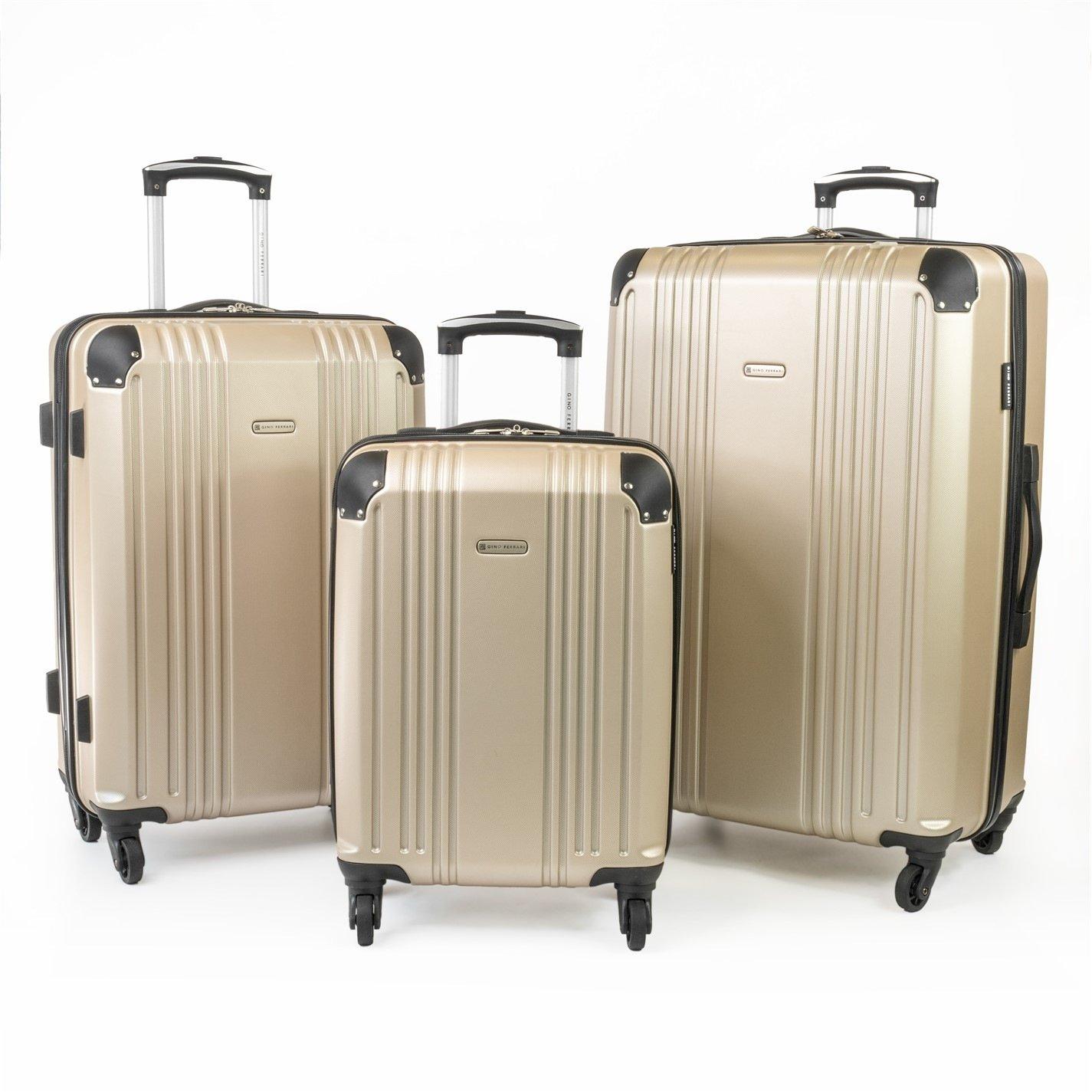 Champagne 00380 - Gino Ferrari - Lightweight Hard Shell Business Travel Suitcase - 2