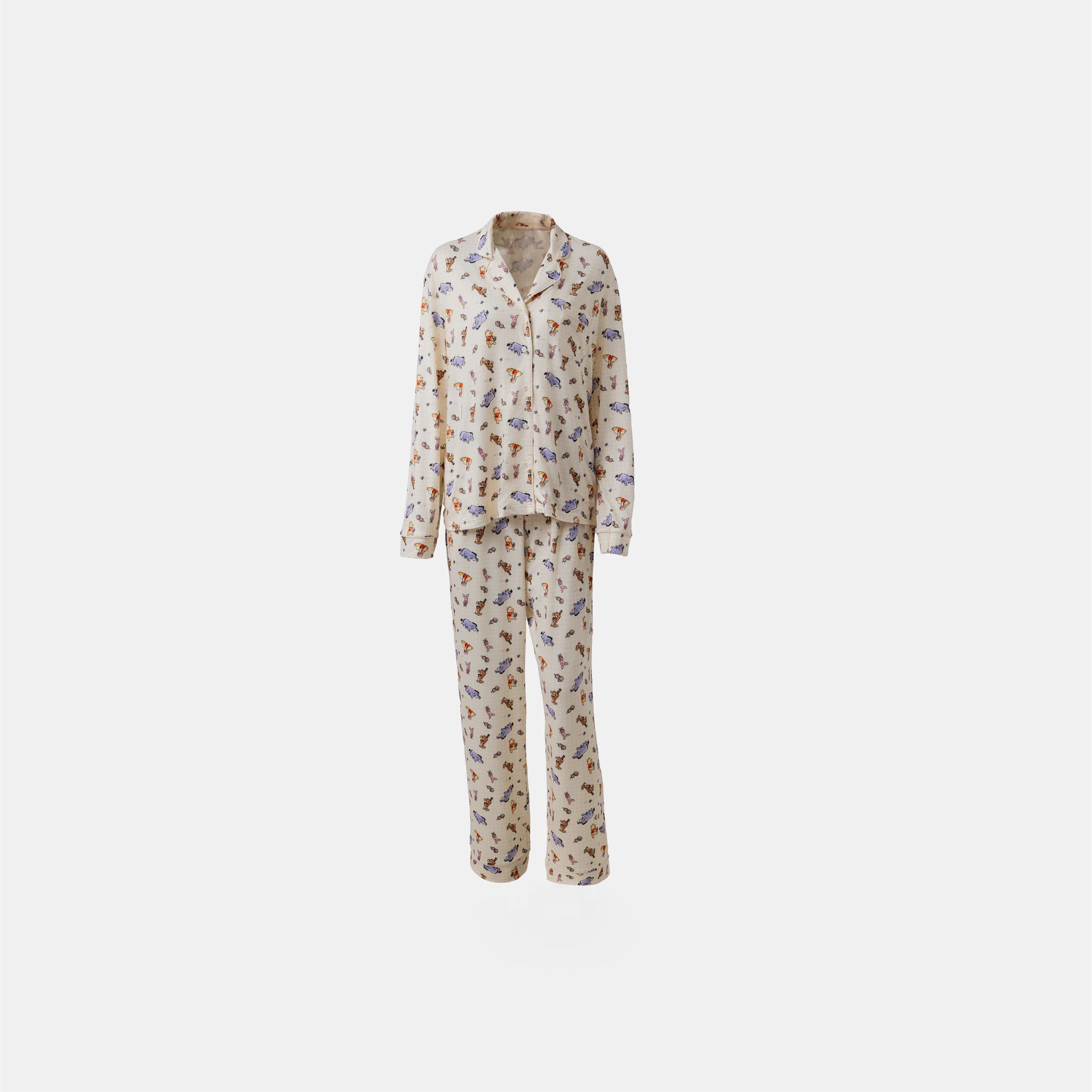 Winnie - Character - Ladies Disney Button Pyjamas - 1