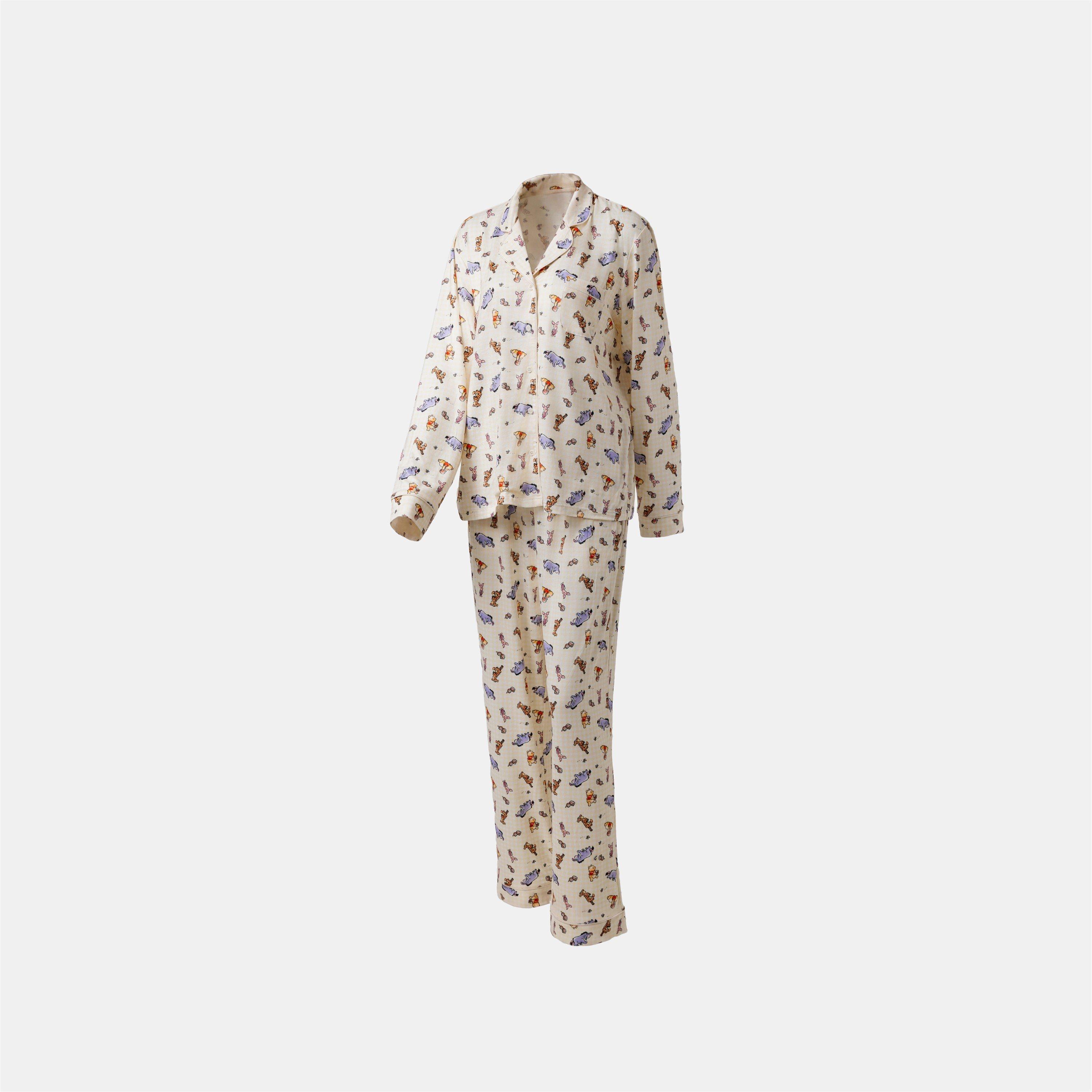Winnie - Character - Ladies Disney Button Pyjamas - 2