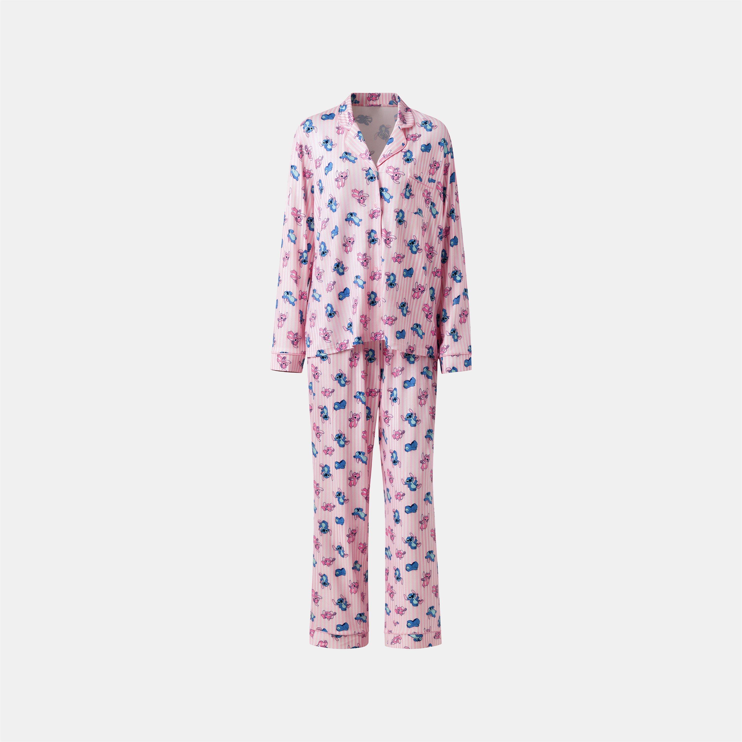 Ladies Disney Button Pyjamas