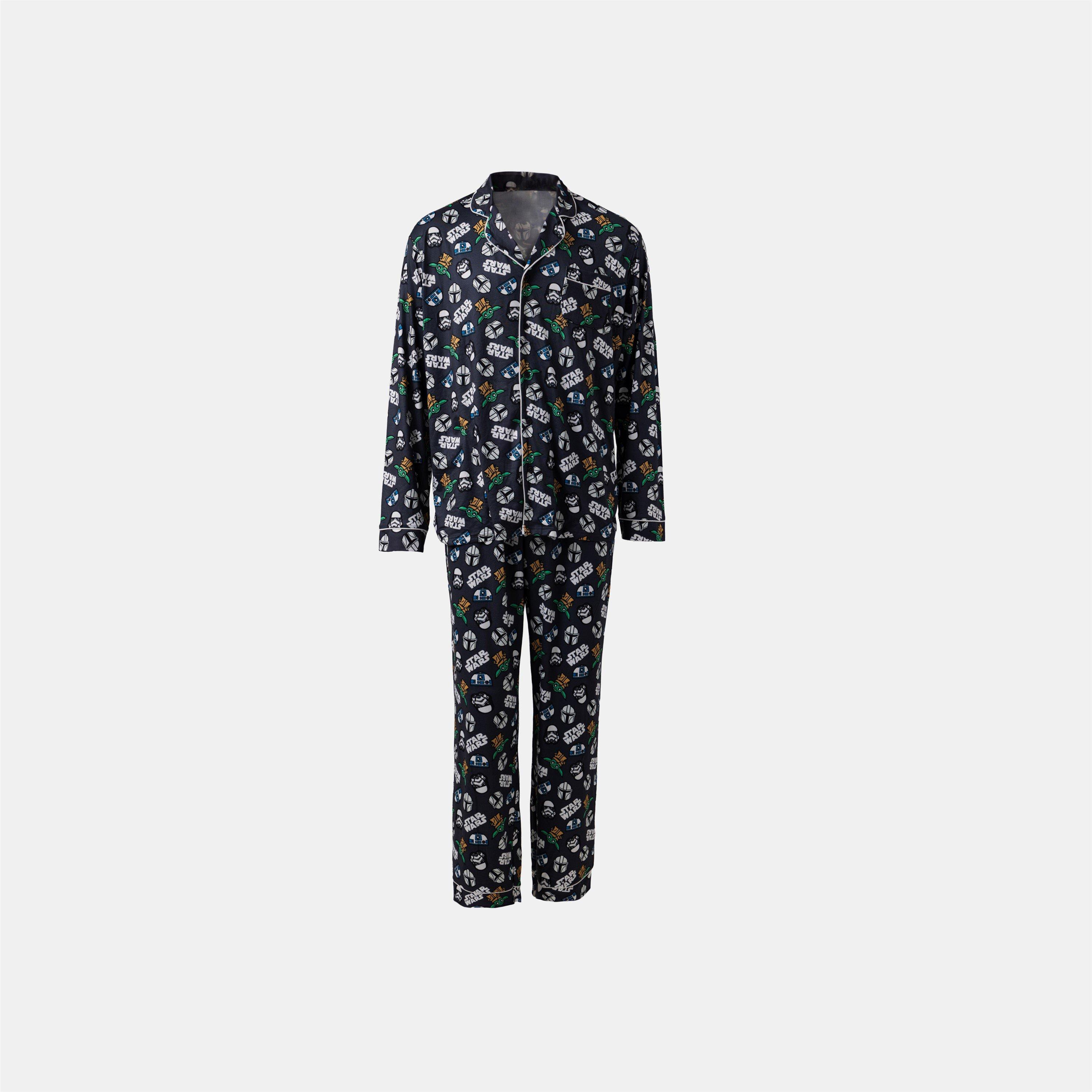 Star Wars - Character - Mens Disney Button Pyjamas - 1