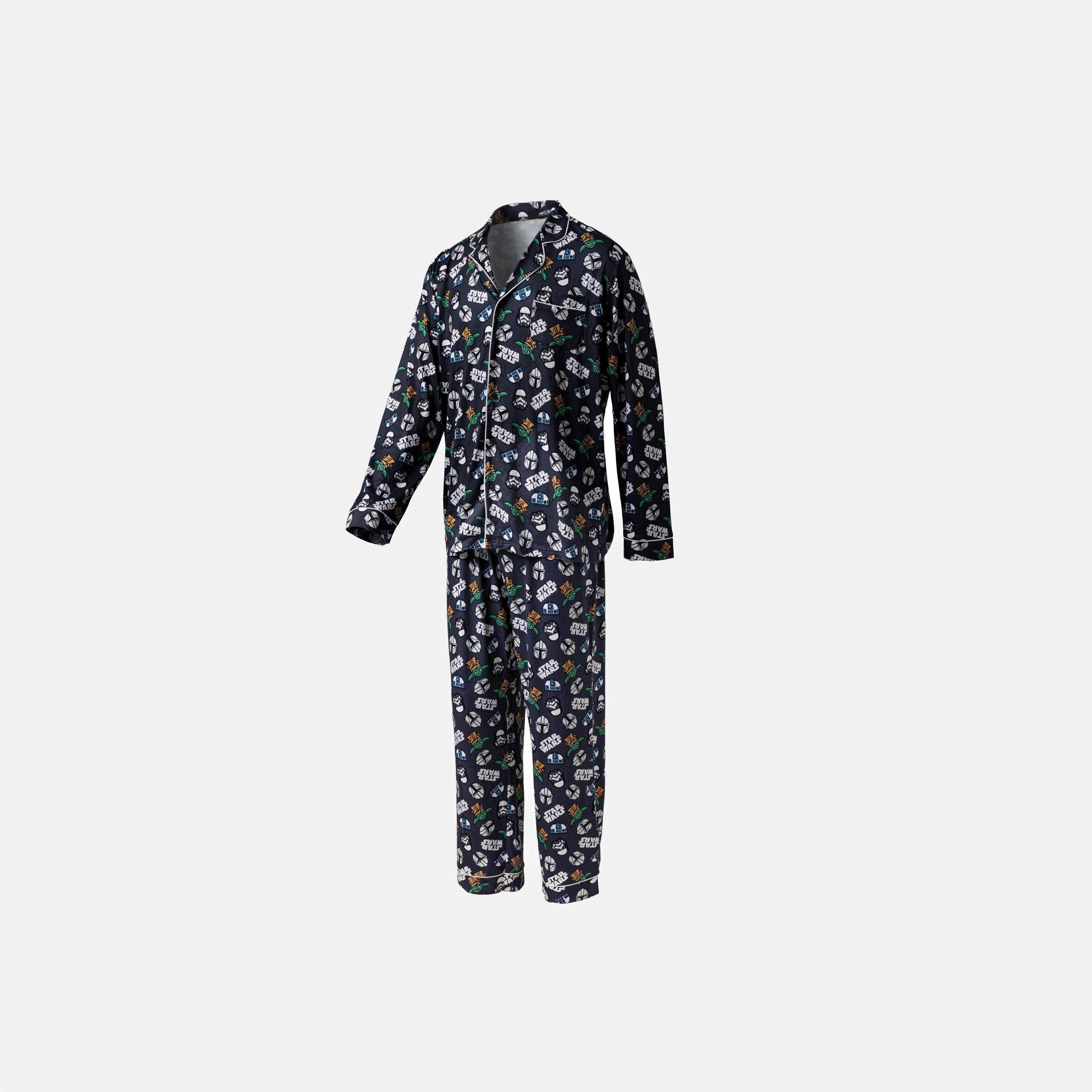 Star Wars - Character - Mens Disney Button Pyjamas - 2