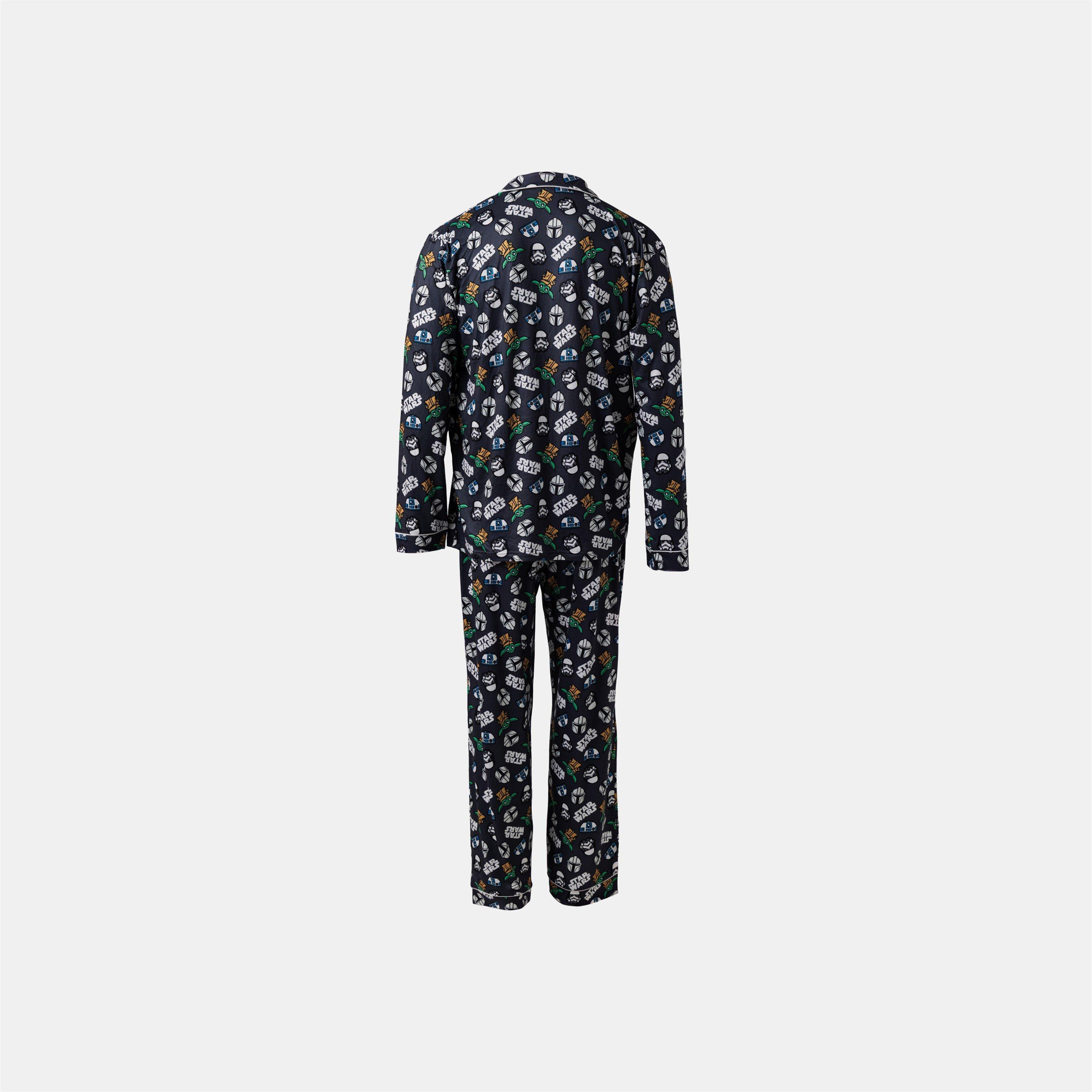 Star Wars - Character - Mens Disney Button Pyjamas - 3