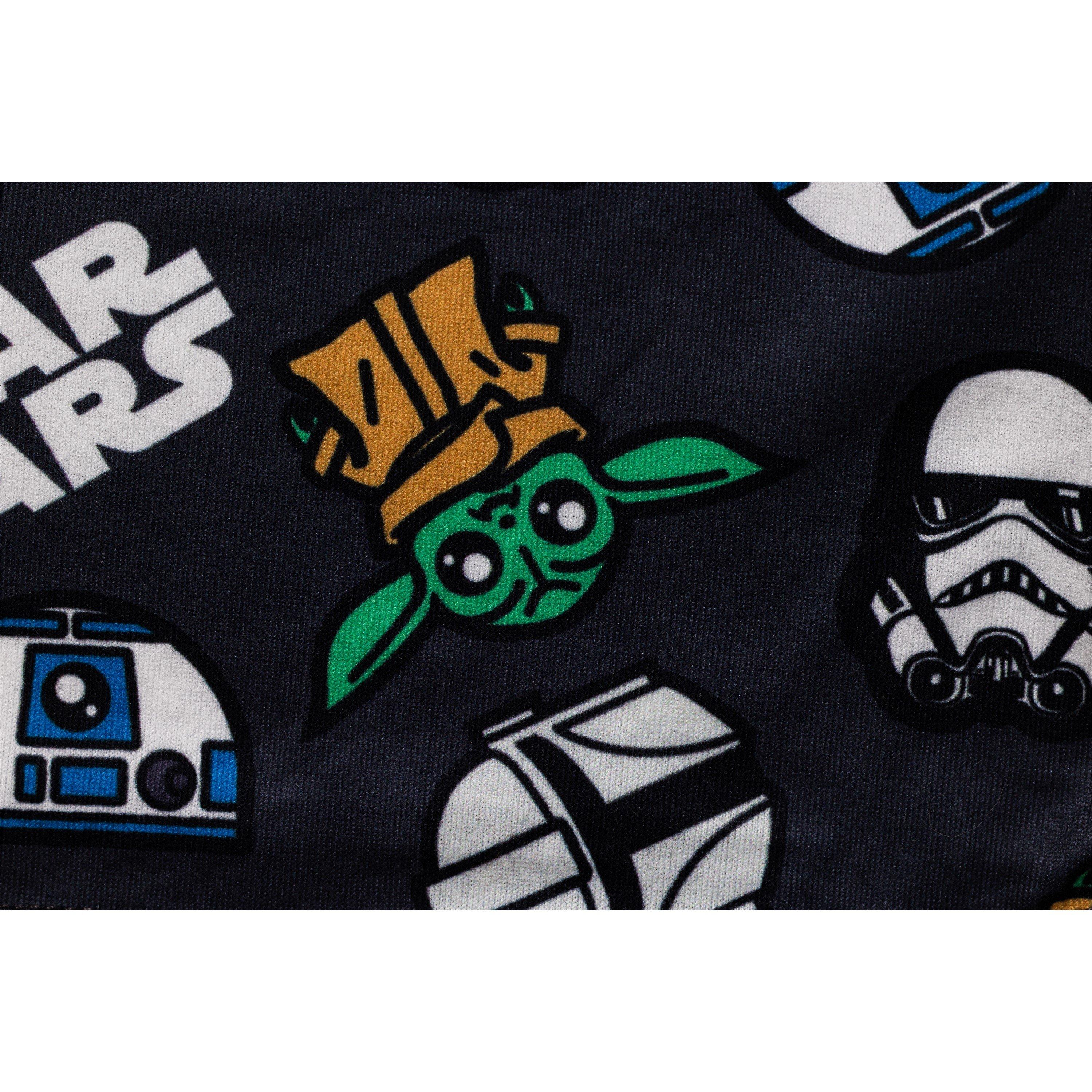 Star Wars - Character - Mens Disney Button Pyjamas - 8
