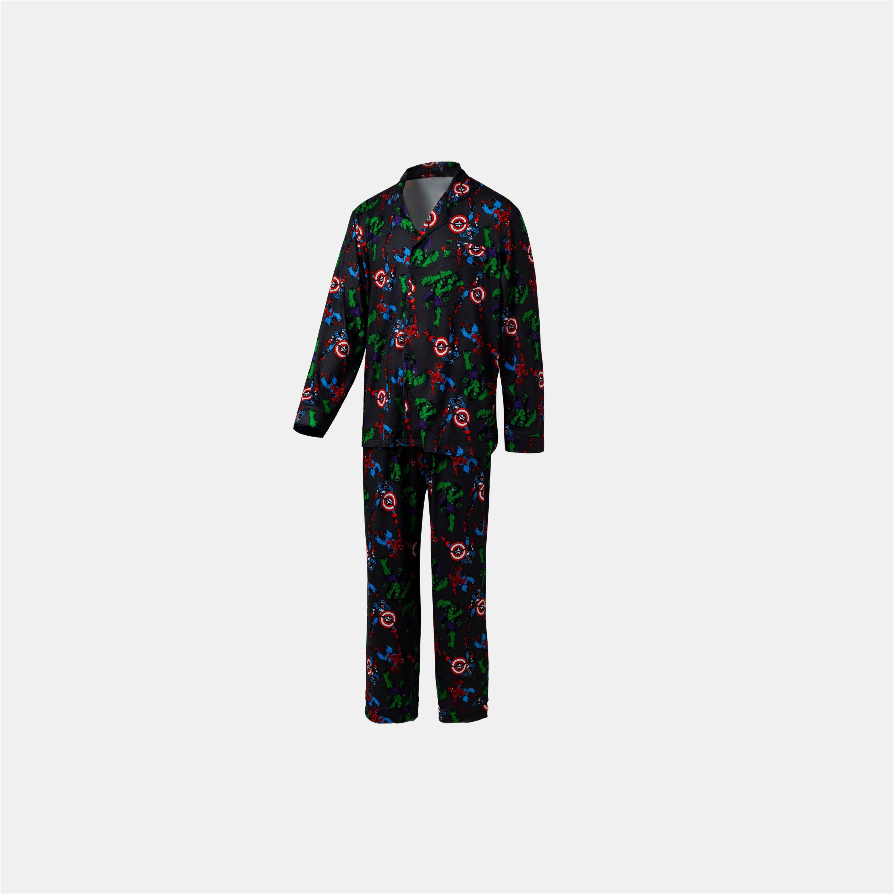 Marvel - Character - Mens Disney Button Pyjamas - 2