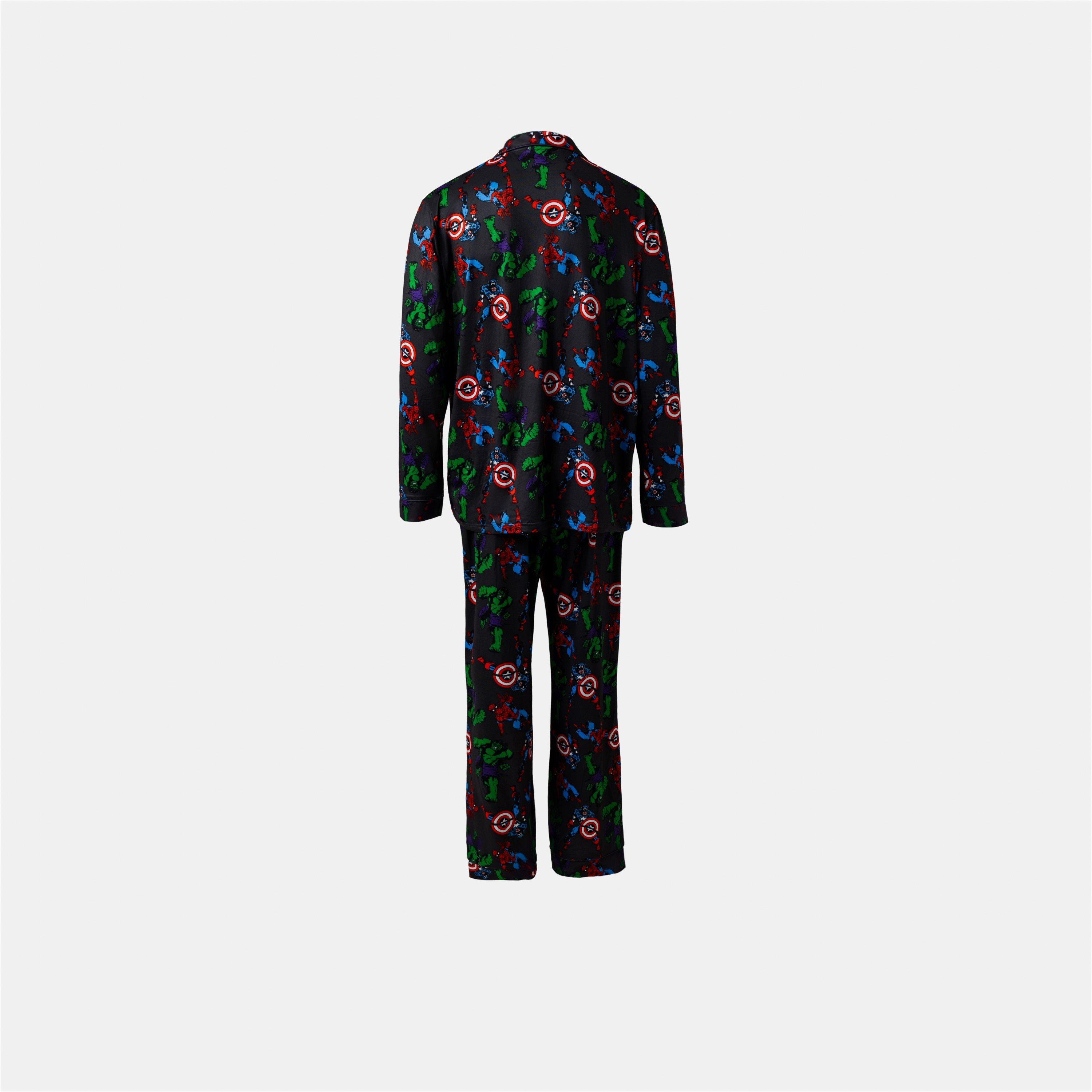 Marvel - Character - Mens Disney Button Pyjamas - 3