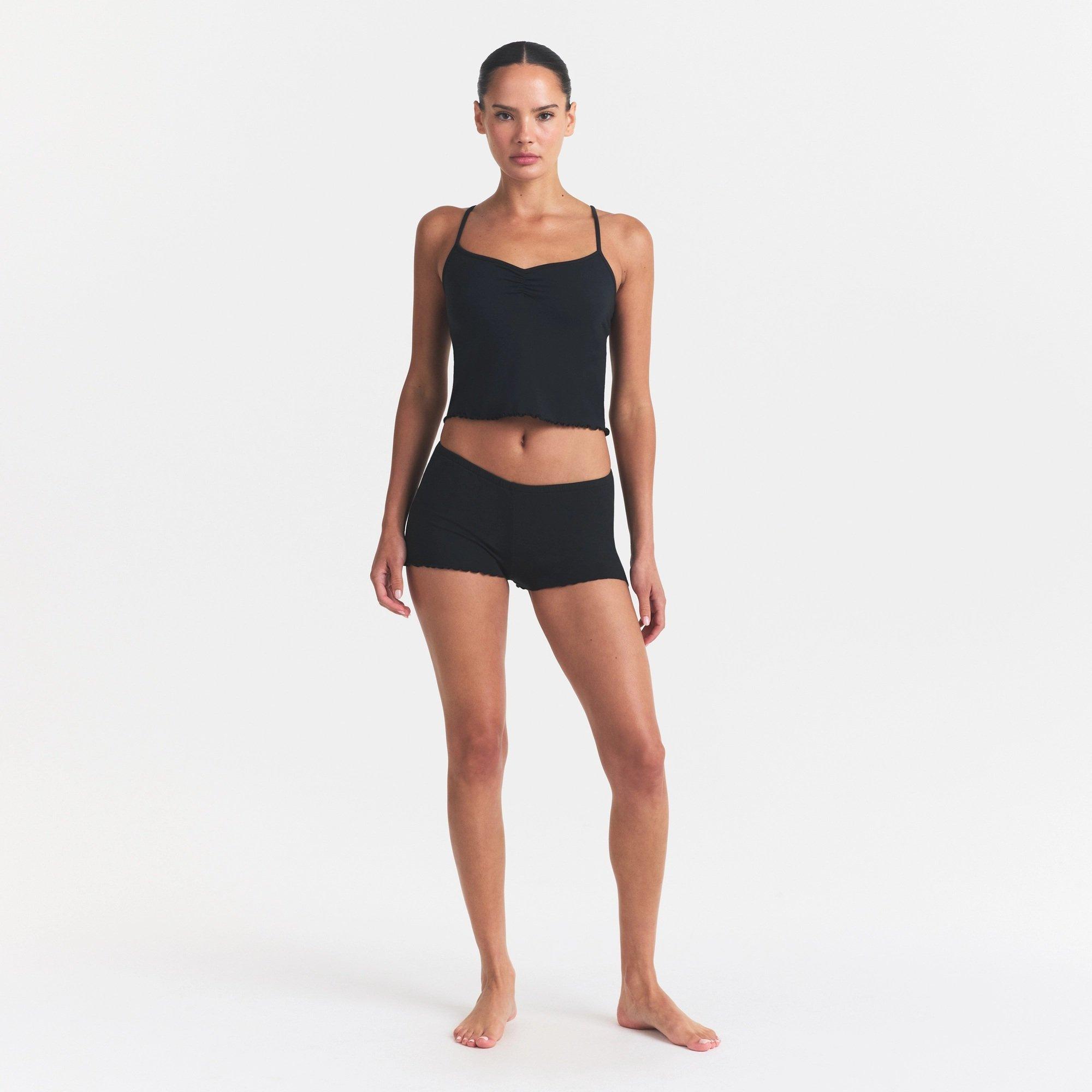 Onyx - SKIMS - Women's Modal Cami and Shorts Pyjama Set - 6