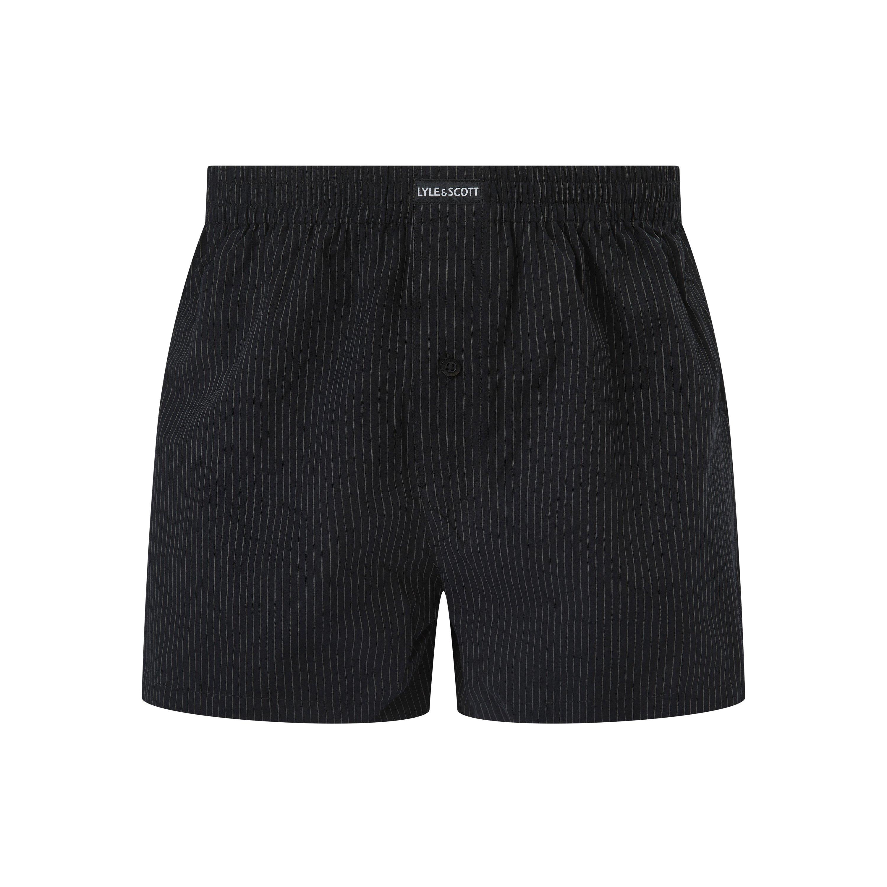 Chk Blk Strp - Lyle and Scott - Lyle 3 Pk Boxer Sn99 - 2