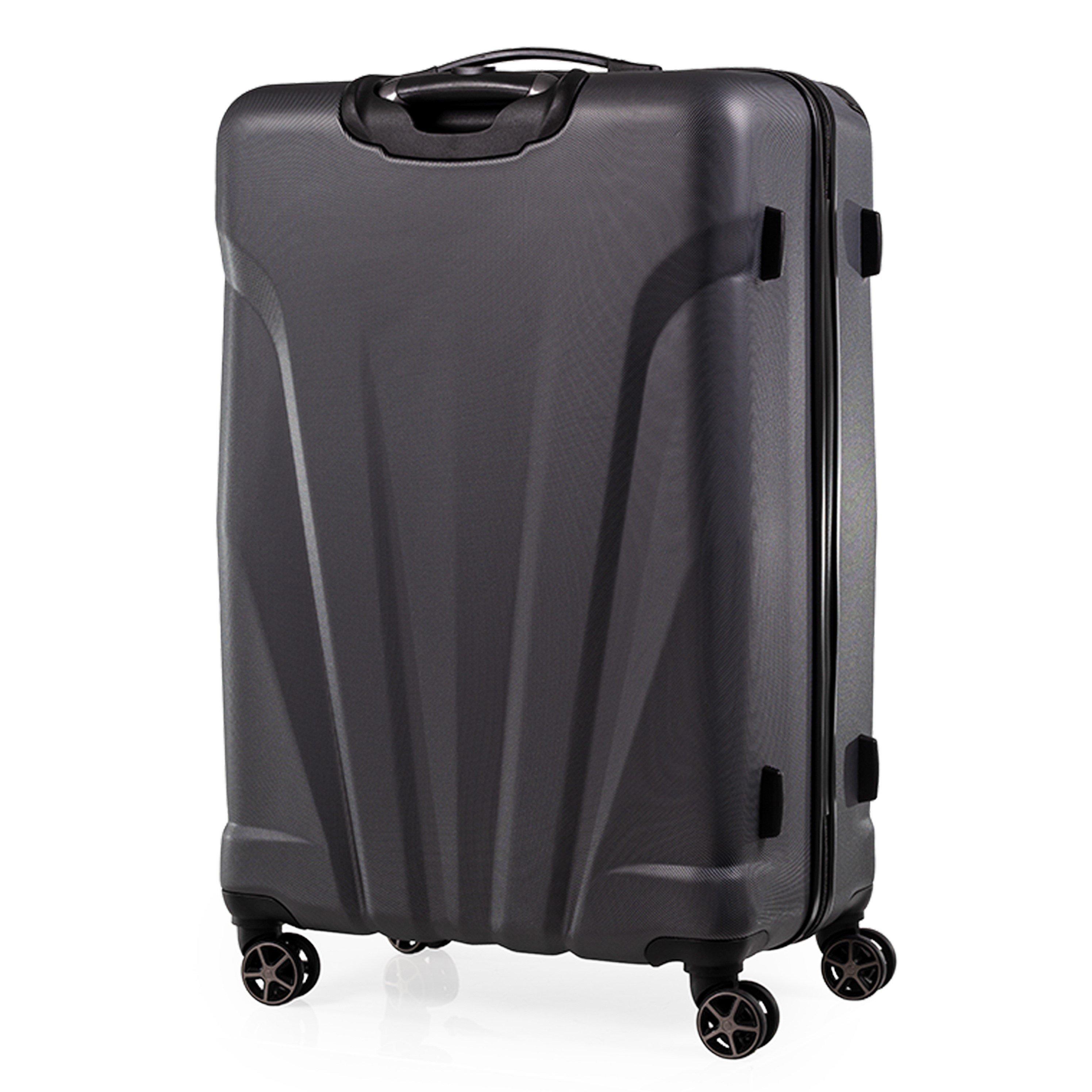 Grey - Gino Ferrari - Quasar Ultra Strong Suitcase Luggage with Wheels - 2