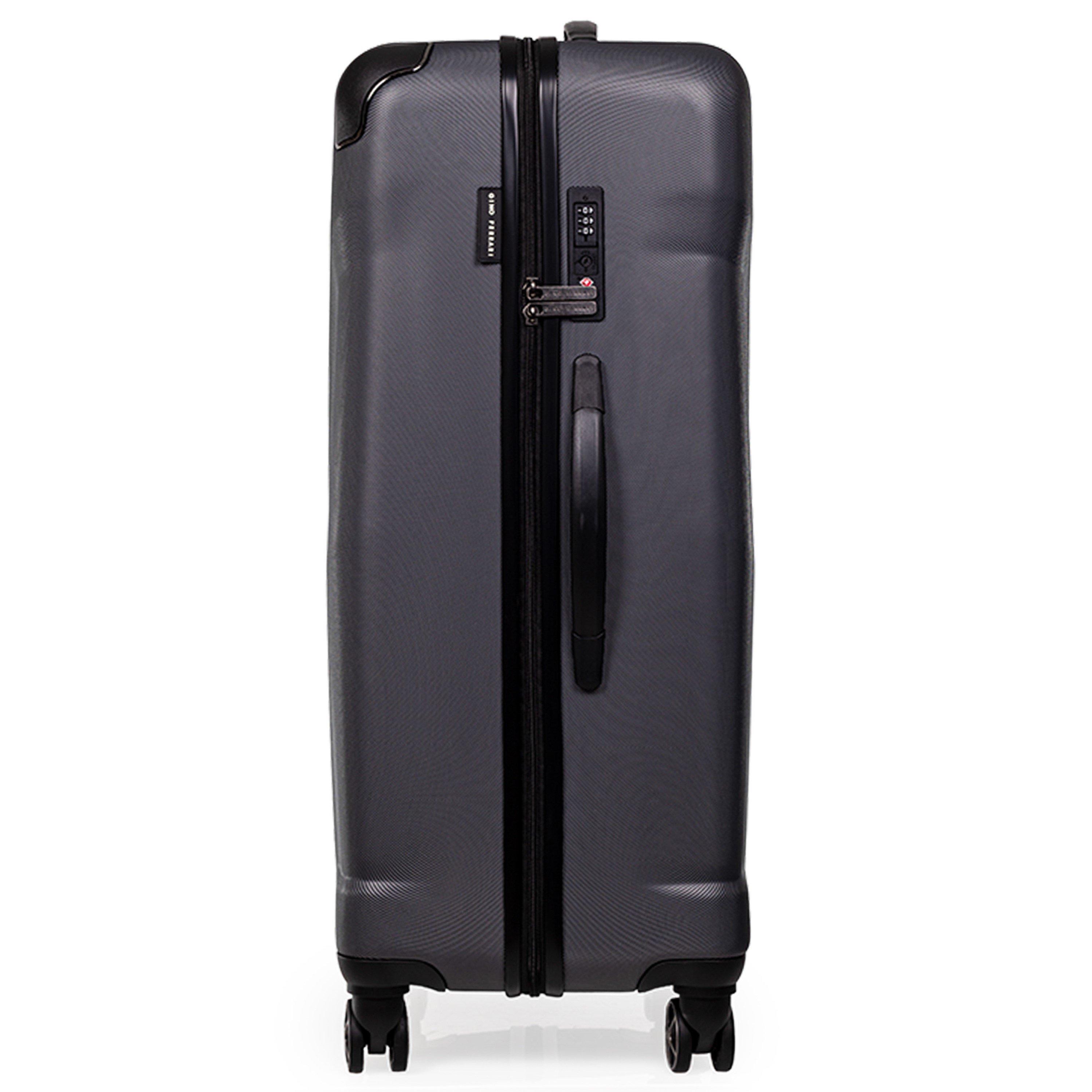 Grey - Gino Ferrari - Quasar Ultra Strong Suitcase Luggage with Wheels - 3