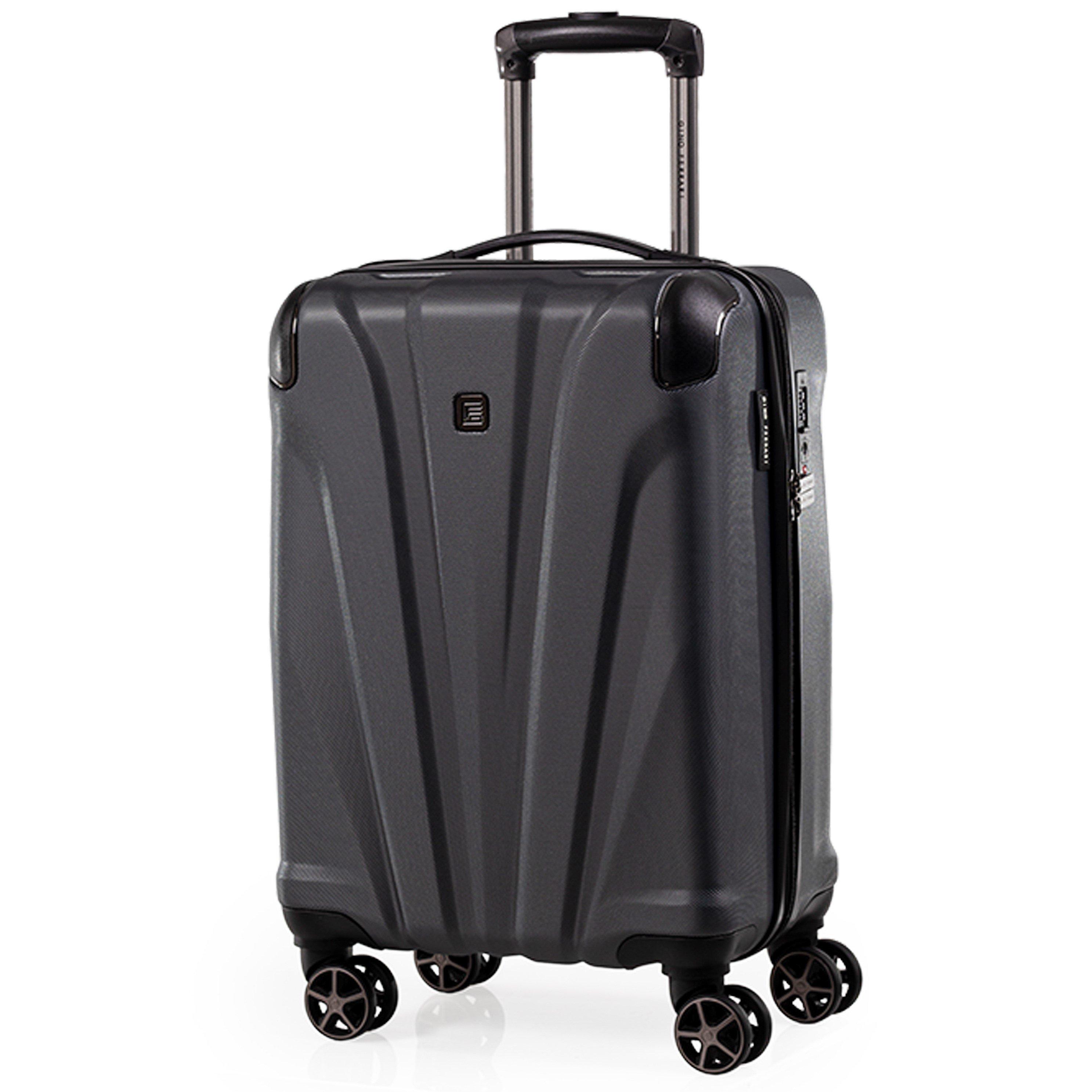 Grey - Gino Ferrari - Quasar Ultra Strong Suitcase Luggage with Wheels - 7