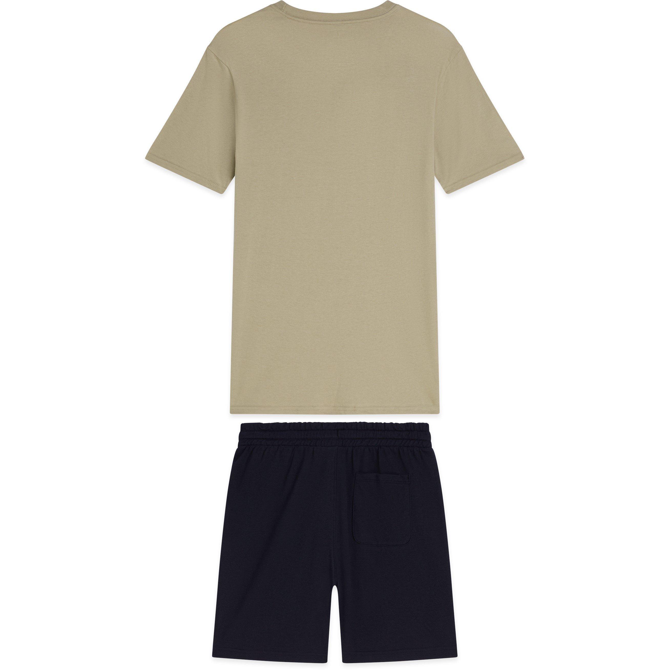 Black Combo - Hurley - T-Shirt And Shorts Set - 2