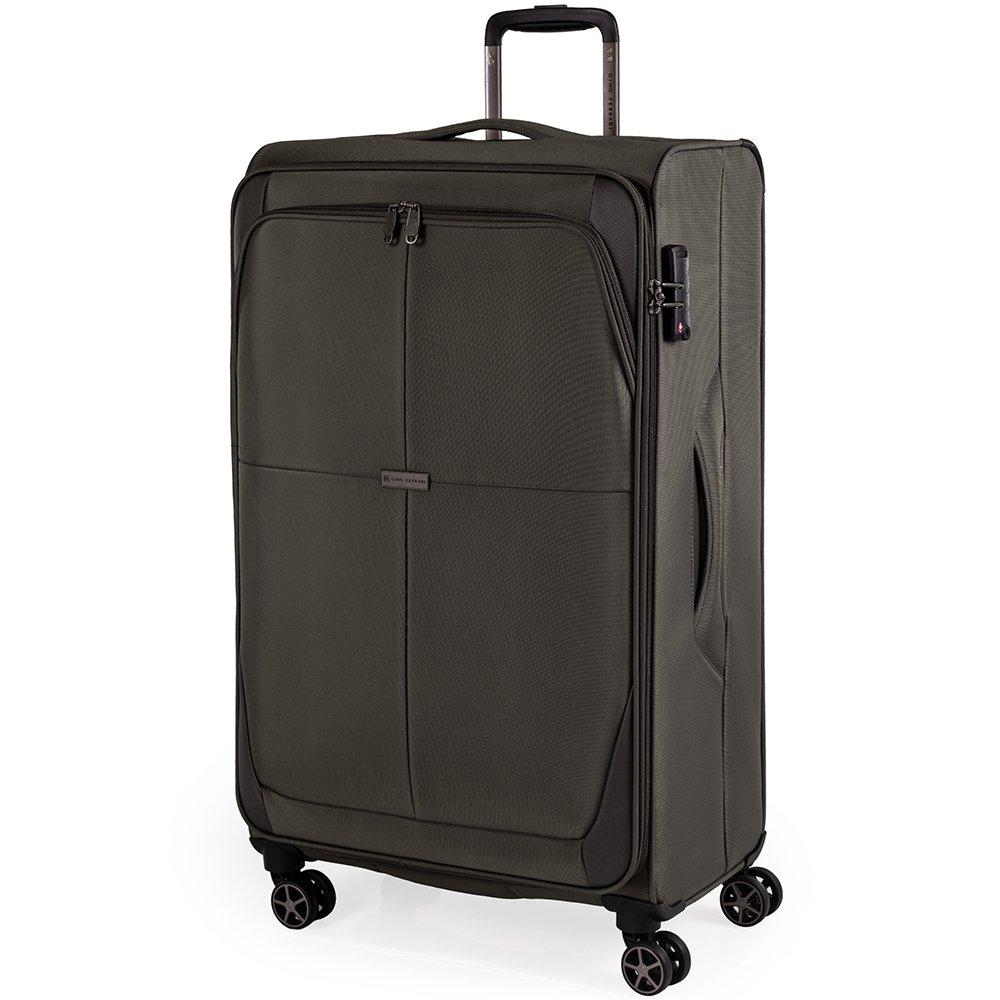 Green - Gino Ferrari - Omis Lightweight Suitcase Soft Shell Luggage - 1