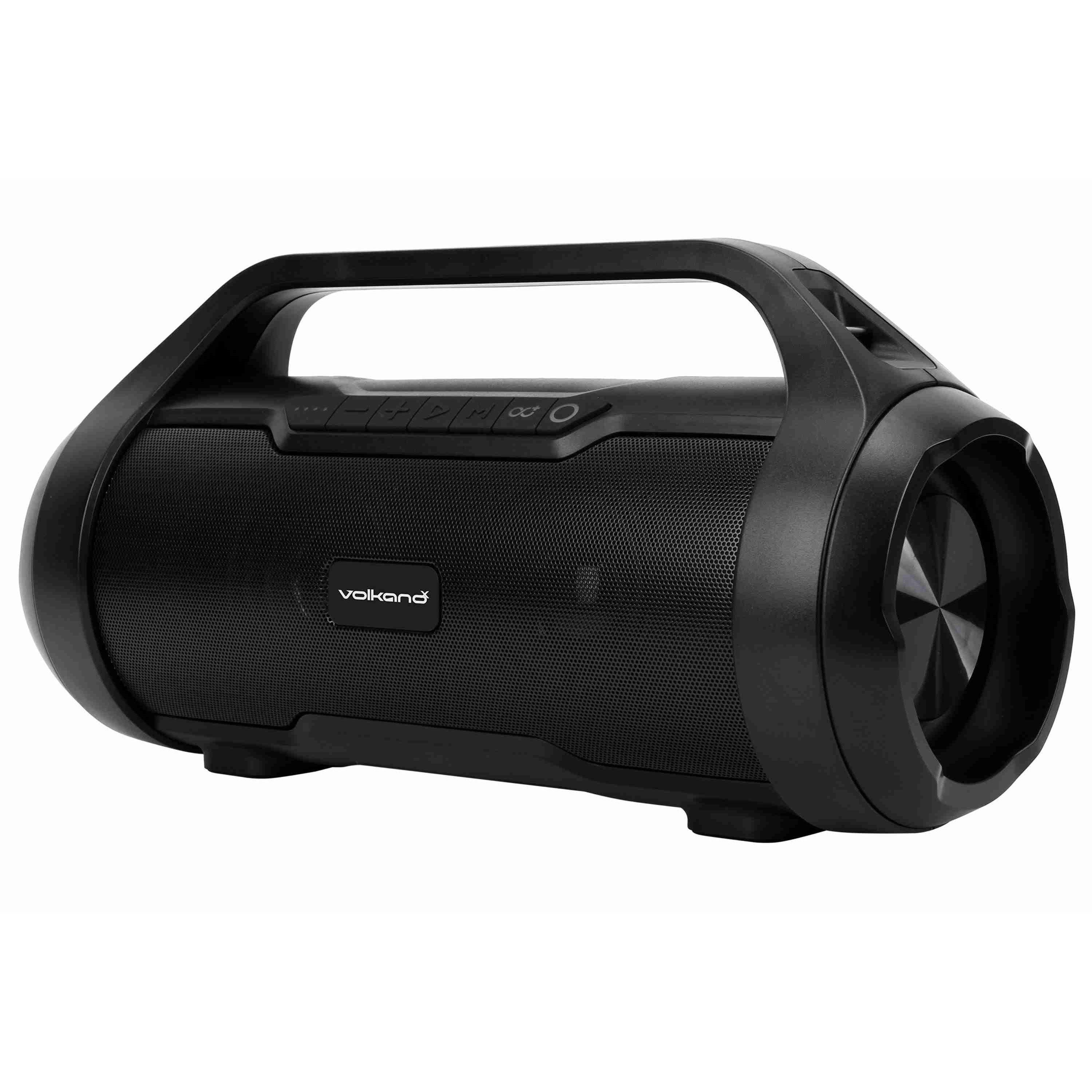 Black - Volkano - VolkanoX Cobra Bluetooth Speaker With FM Radio - 2