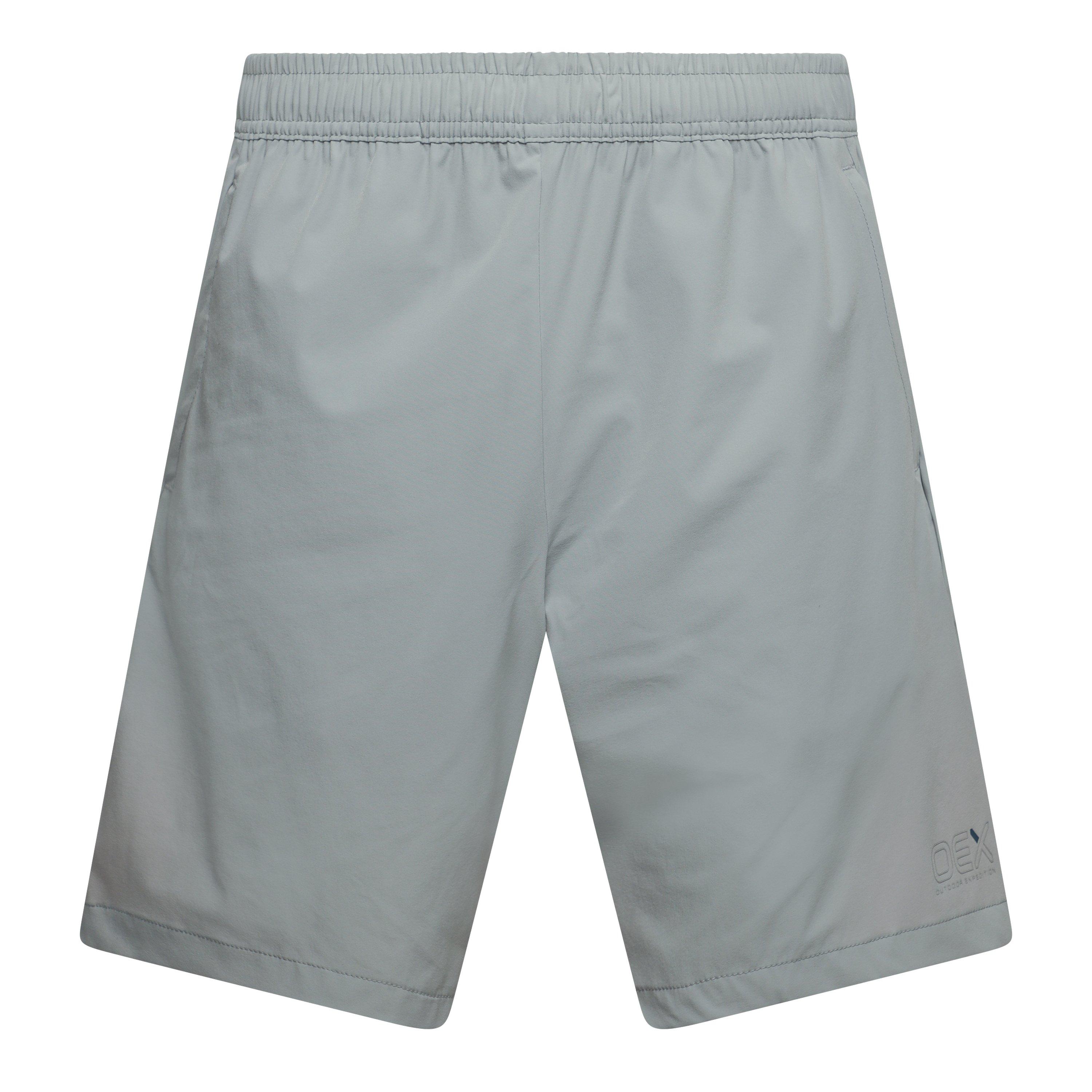 Coral/Lght Grey - OEX - Men's Flynn T-Shirt and Shorts Set - 3