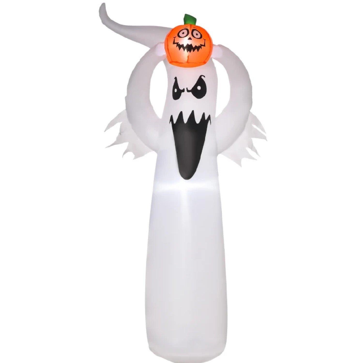 Homcom  Halloween - Inflatable Halloween Ghost 1.8M - 