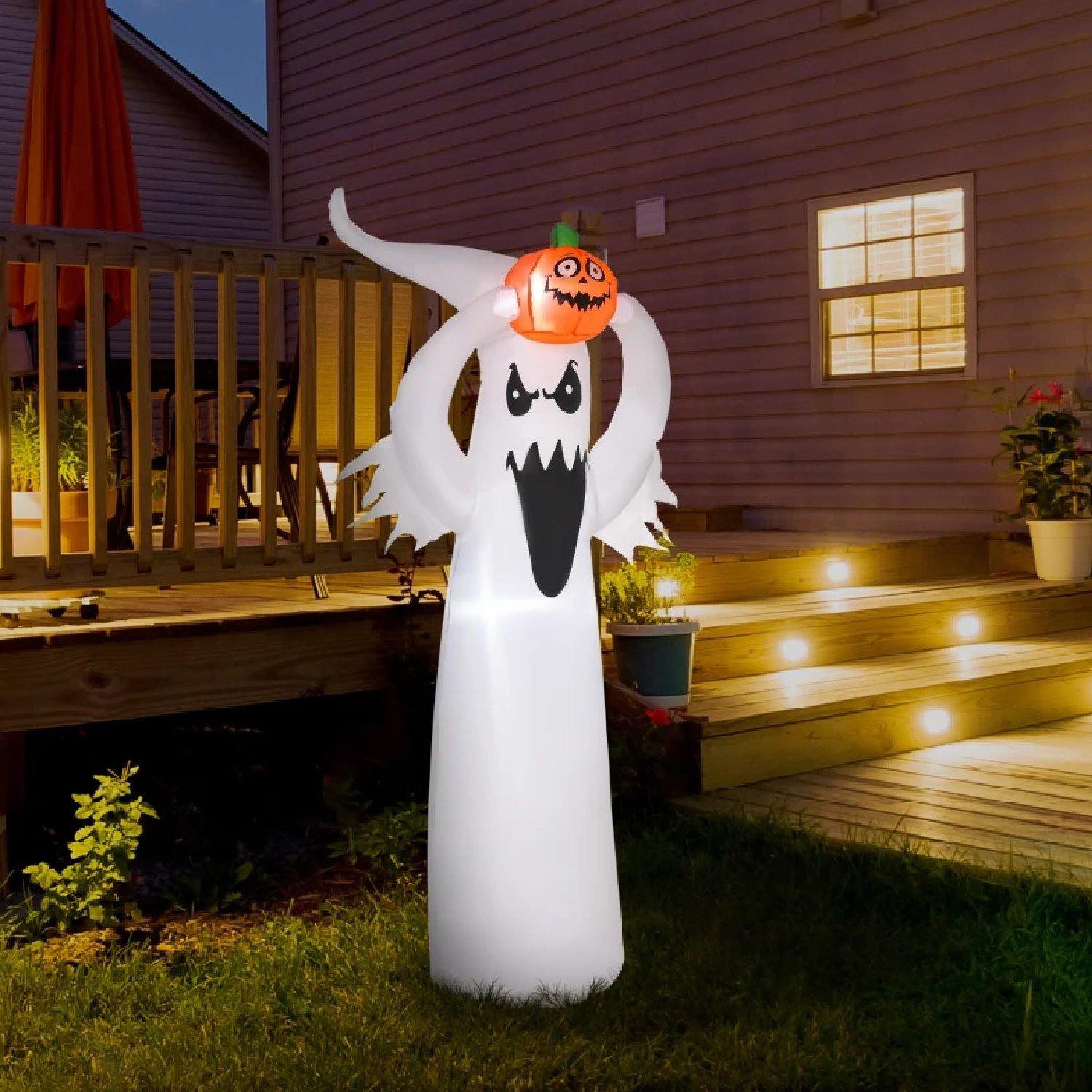 Multi - HOMCOM - Halloween - Inflatable Halloween Ghost 1.8m - 2