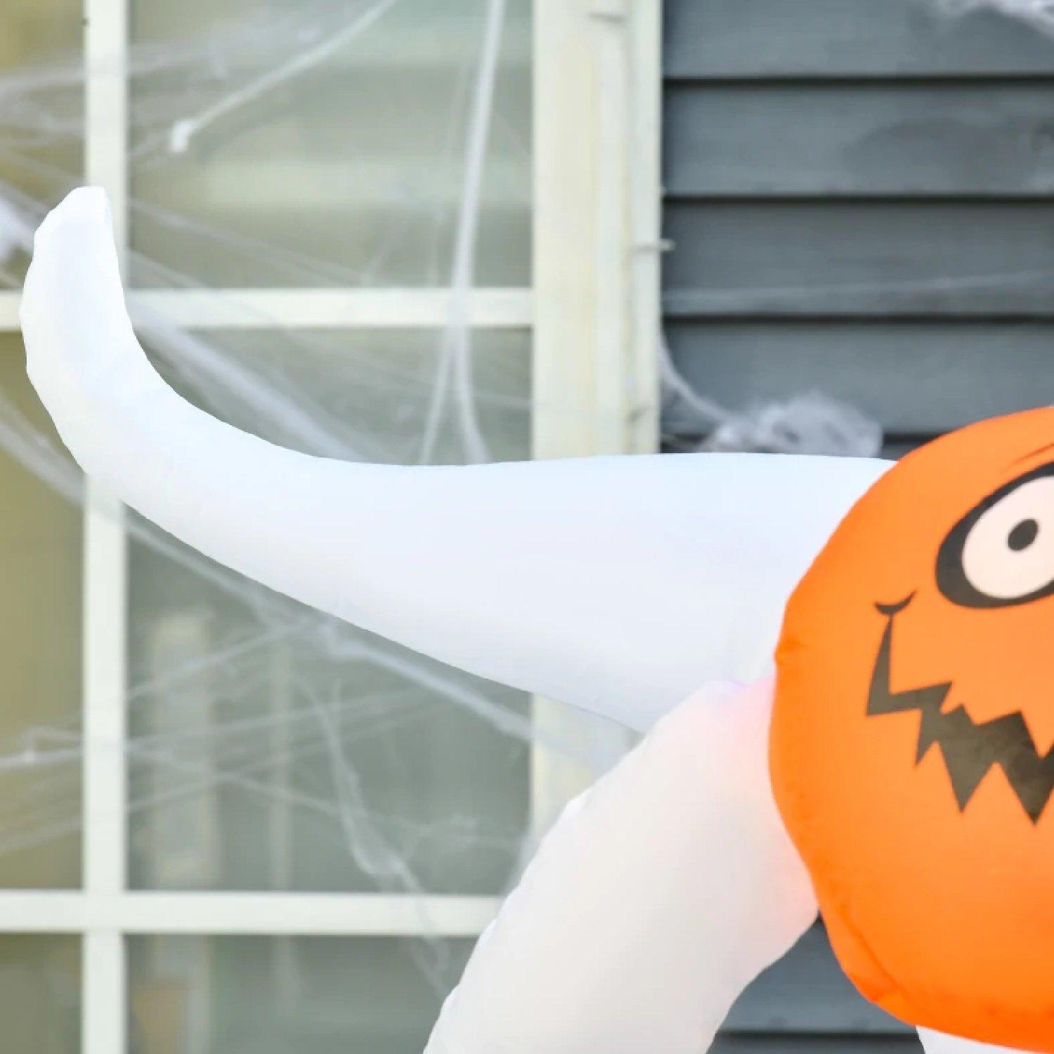 Multi - HOMCOM - Halloween - Inflatable Halloween Ghost 1.8m - 8