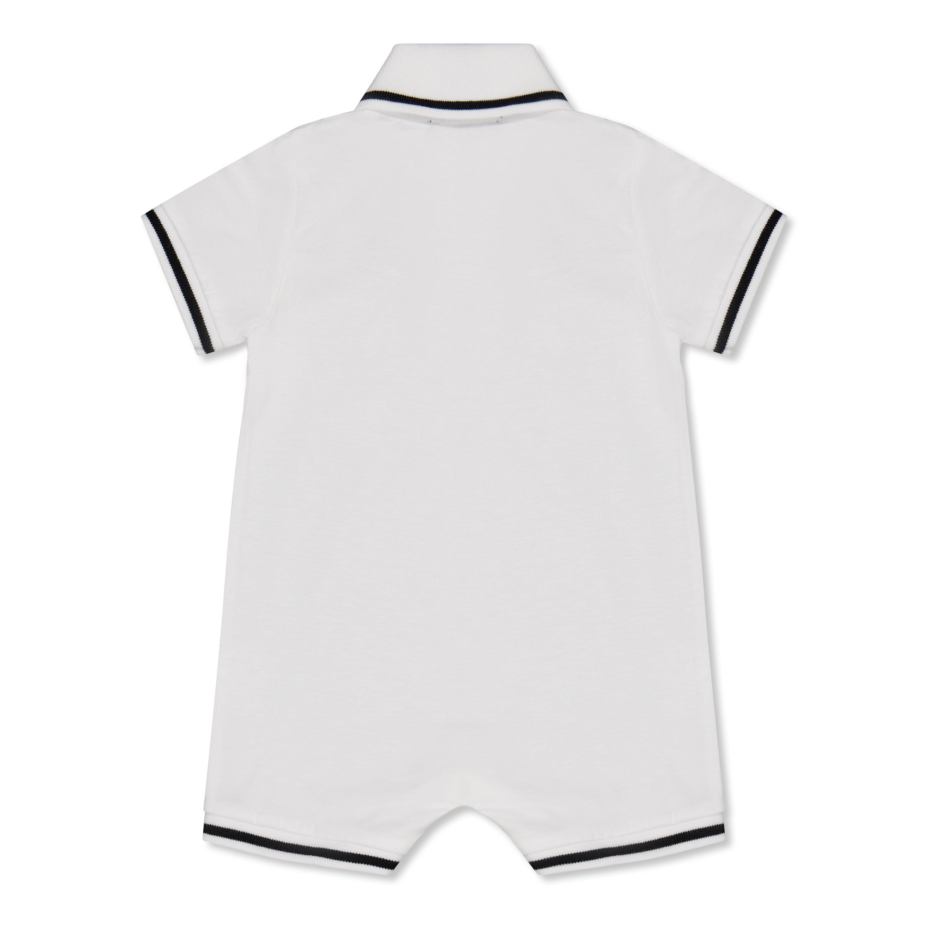 White 100NE - Balmain - Kids' Logo Onesie - 2
