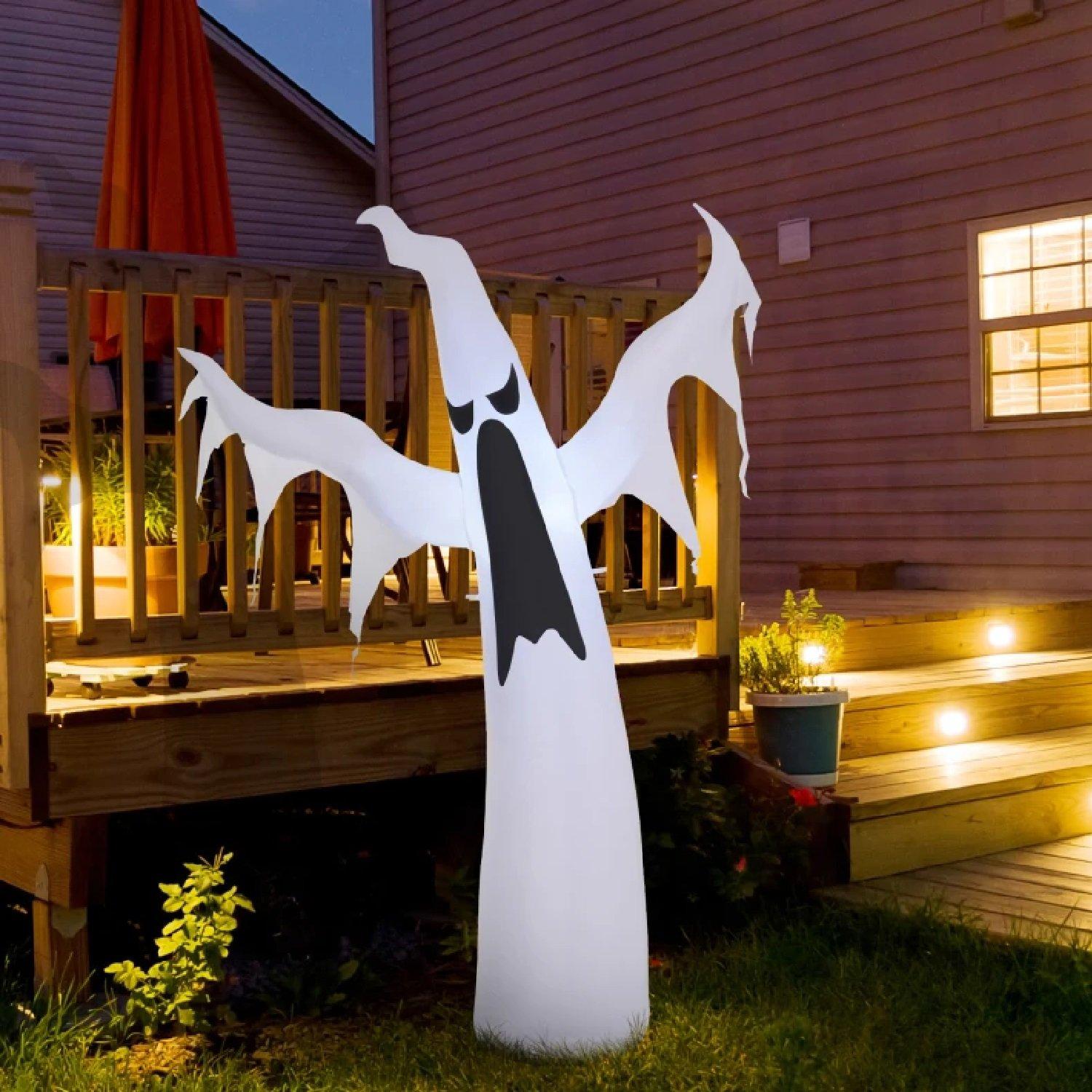 Multi - HOMCOM - - Inflatable Halloween 1.8m Ghost - 2