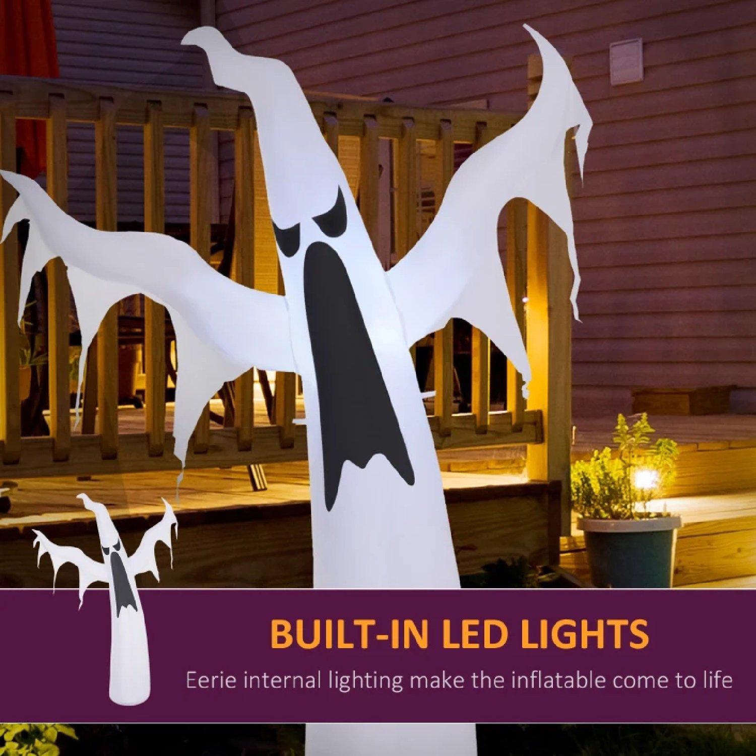 Multi - HOMCOM - - Inflatable Halloween 1.8m Ghost - 3