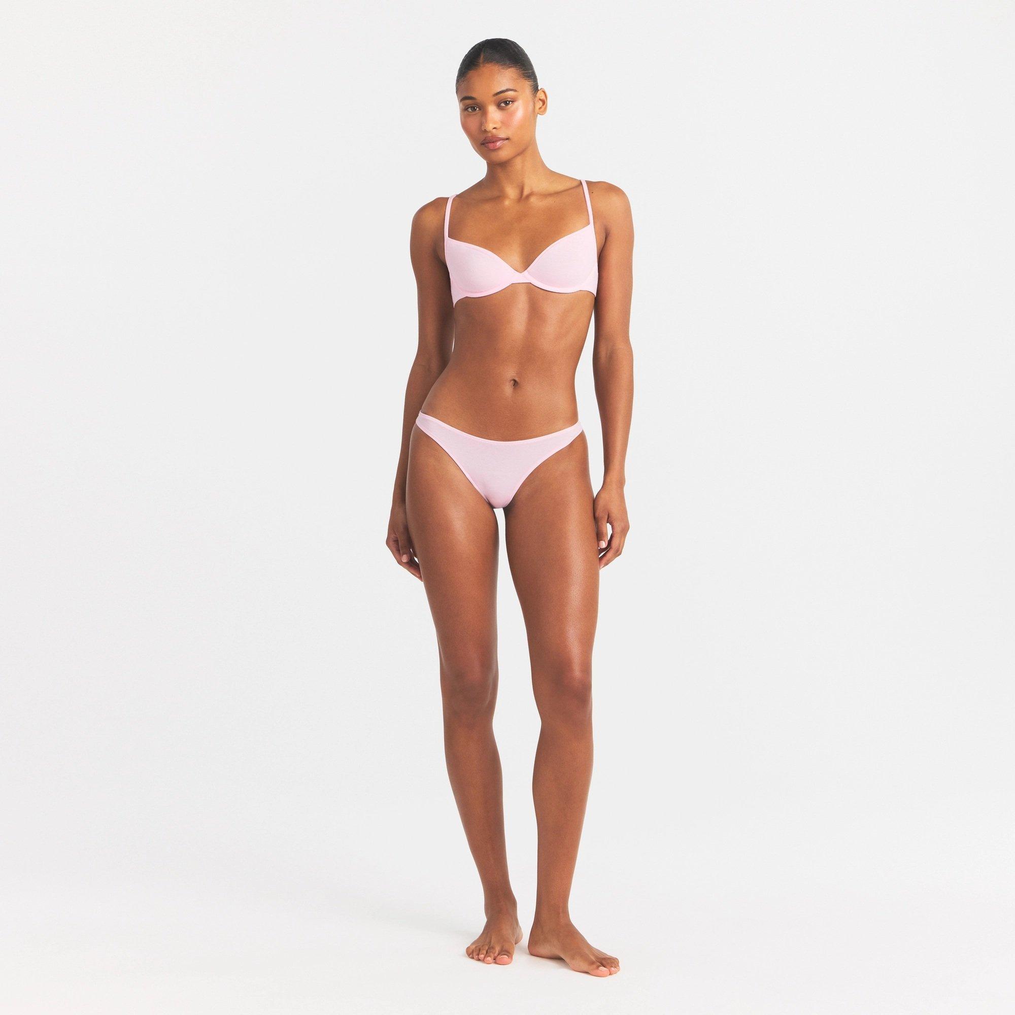 Peony - SKIMS - SKIMS E Cotton Thong Ld63 - 3