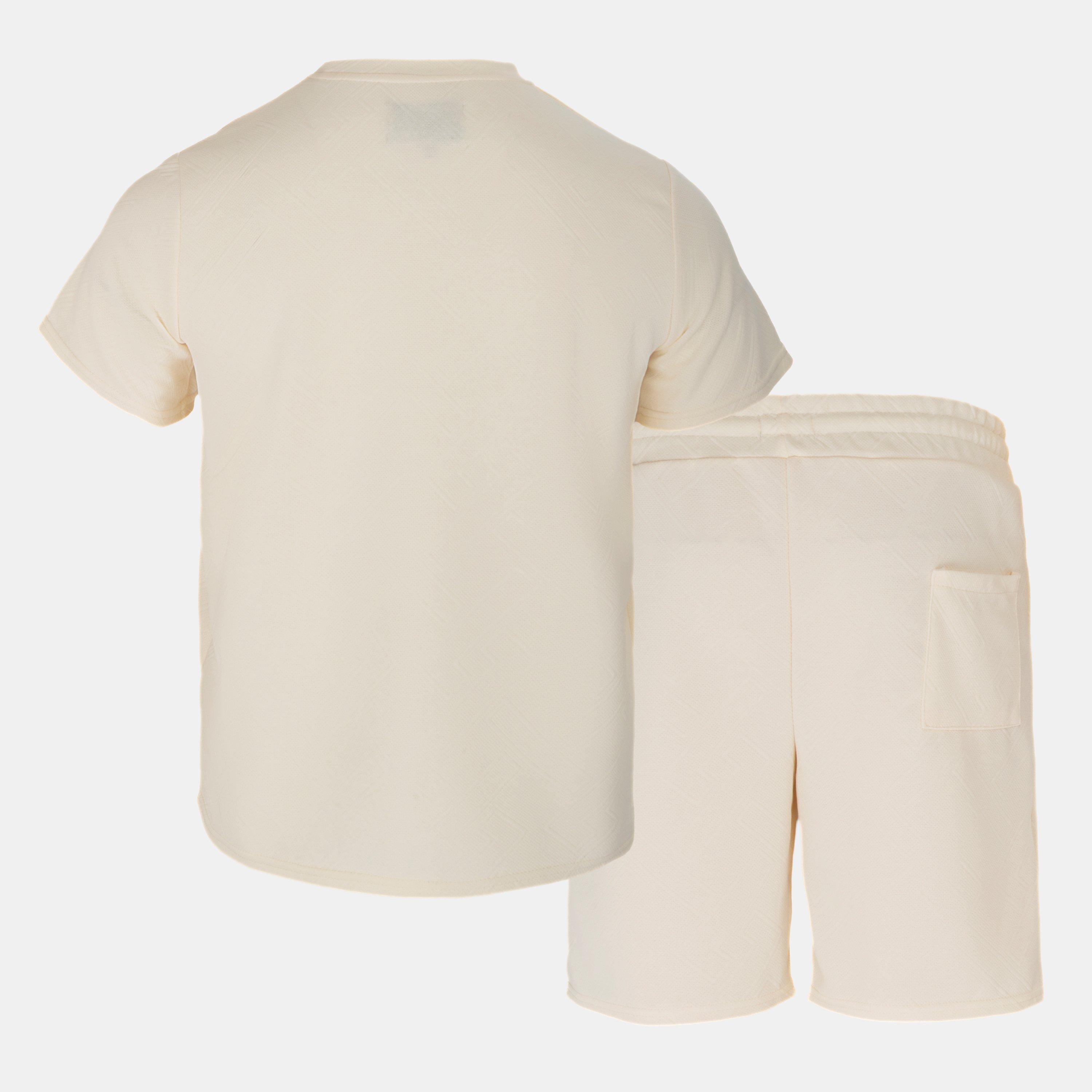 Hvid - Firetrap - Short Tee Set Mens - 2