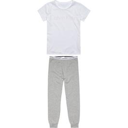 Calvin Klein Short Sleeve Knit PJ Set