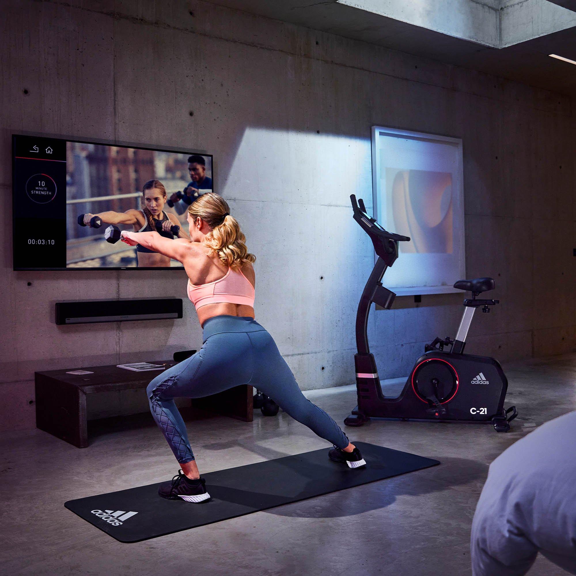 Black - adidas - C-21 Exercise Bike - 12