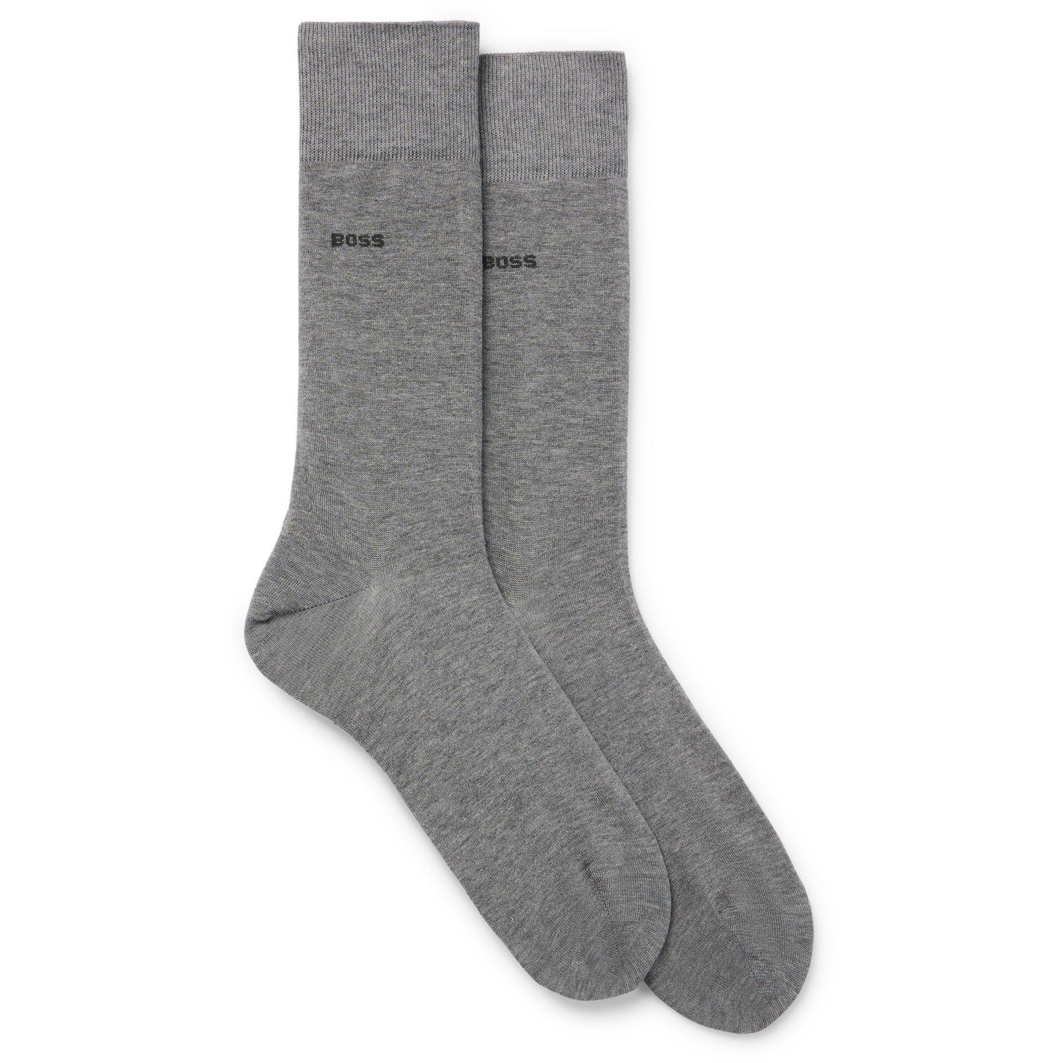 Boss Men's Breathable Reinforced Crew Socks - Black 001 - 5.5-8