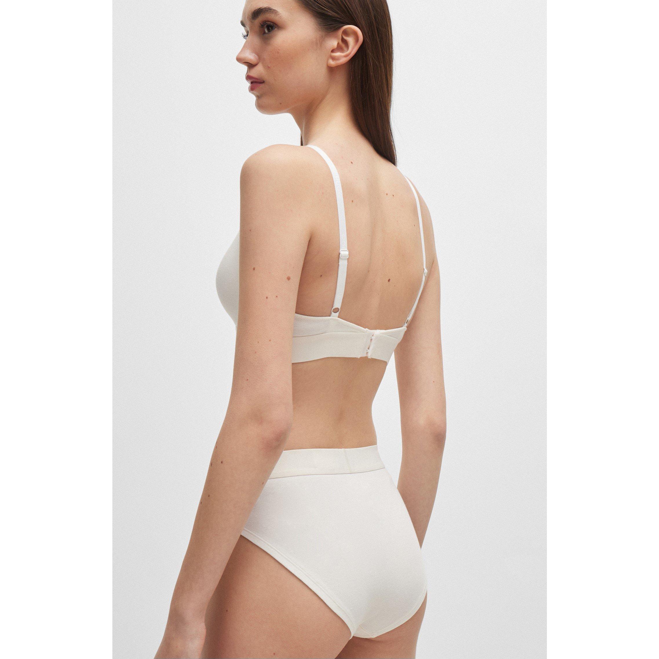 Medium Grey - Hugo - Red Label Triangle Bralette - 2