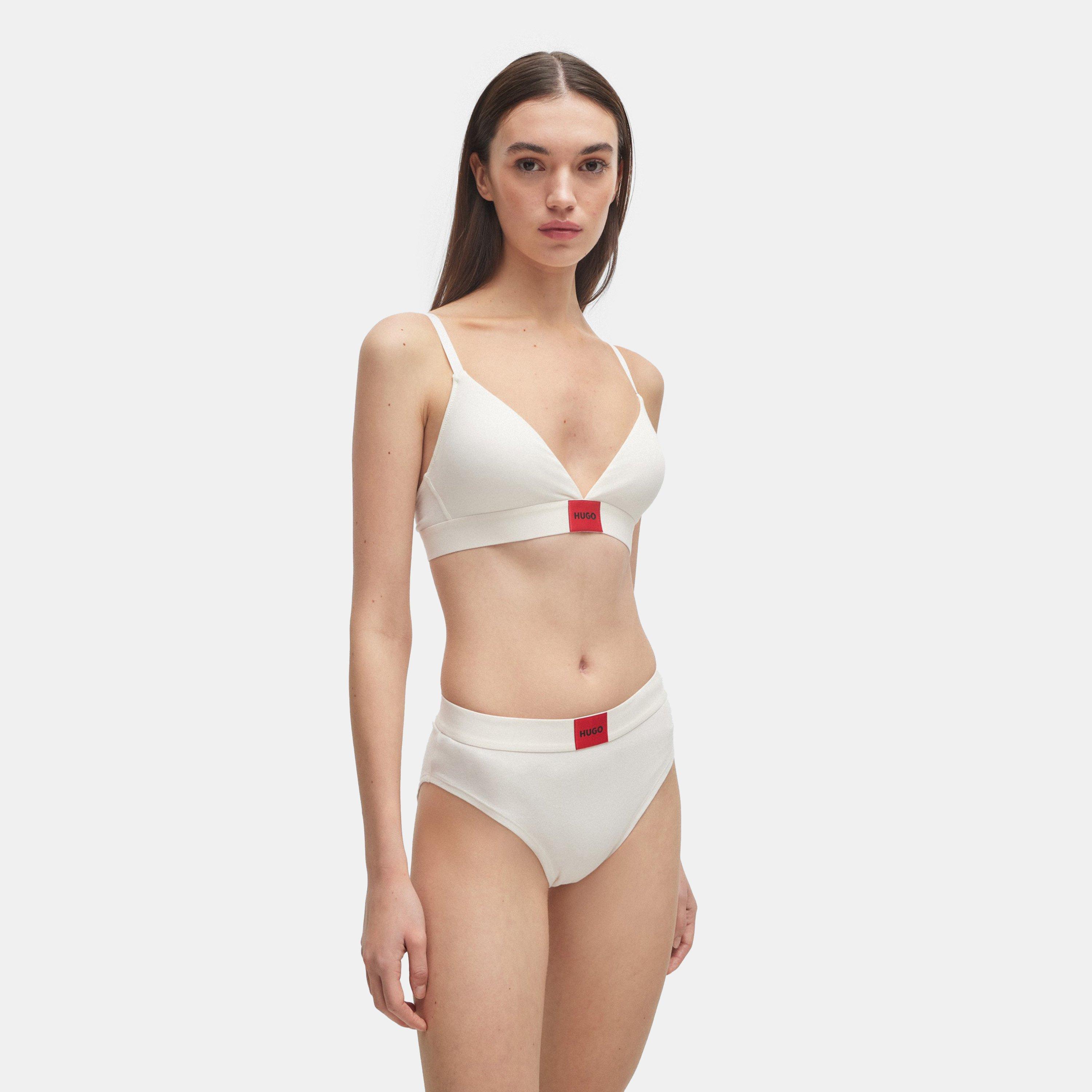 Medium Grey - Hugo - Red Label Triangle Bralette - 3