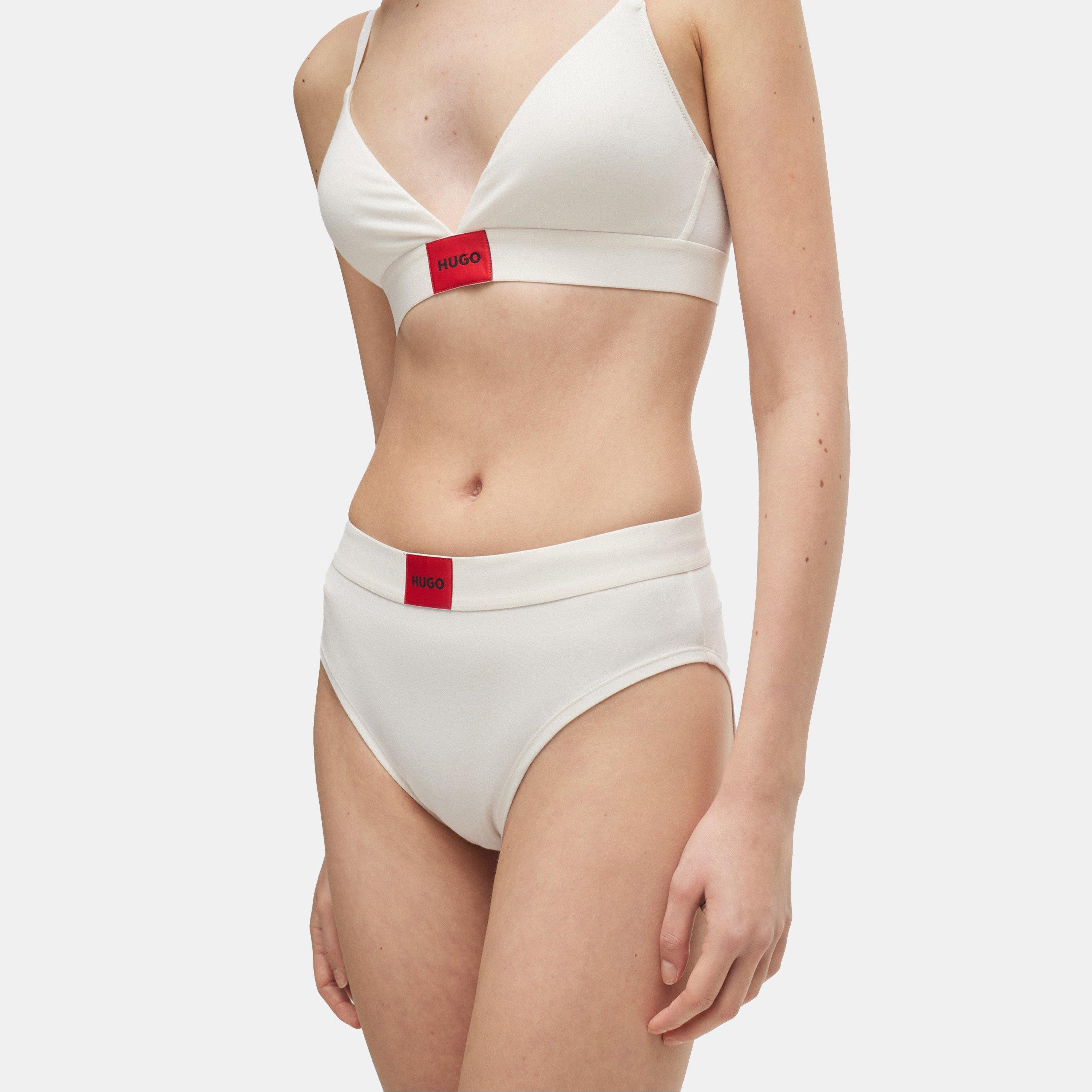 Medium Grey - Hugo - Red Label Triangle Bralette - 6