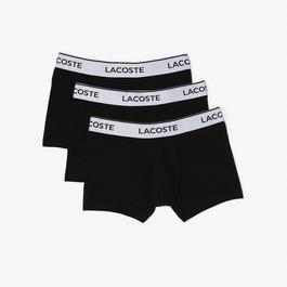 Lacoste 3 Pack of Cotton Trunks